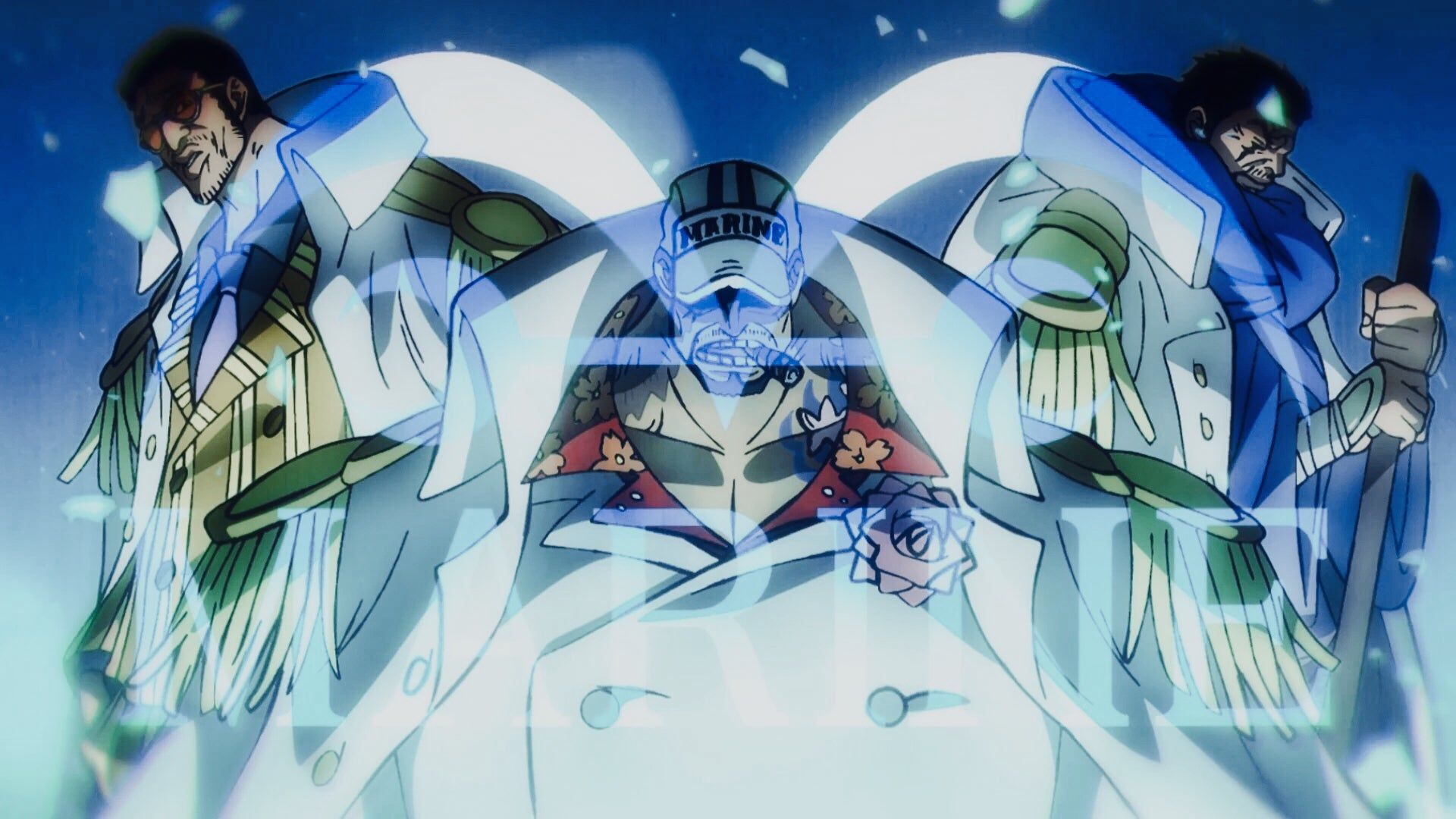 1920x1080 Who are the essential members of the Navy in One Piece?