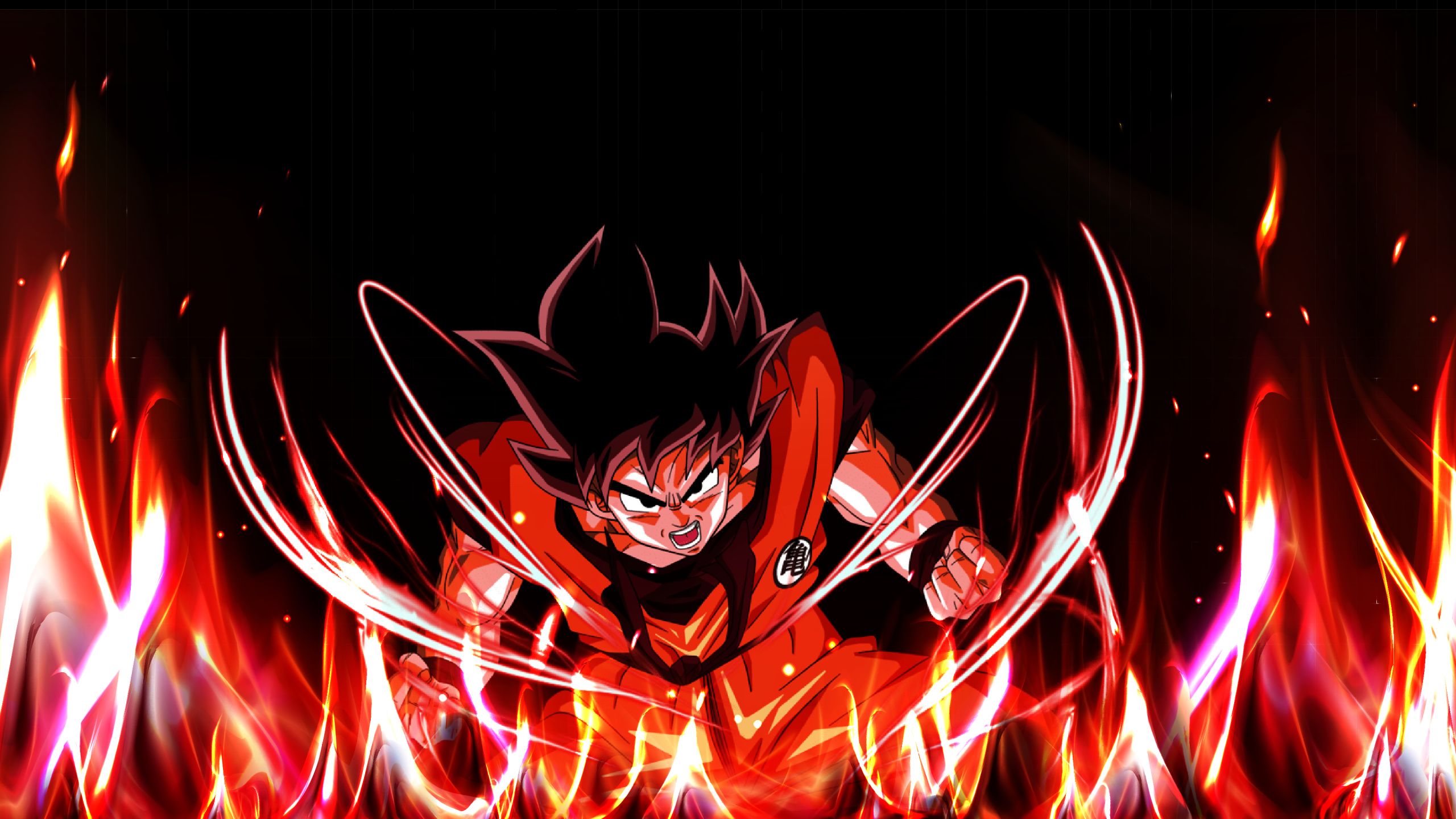 2560x1440 WQHD, QHD, 16:9 Goku Wallpaper Free 2560x1440 High Quality Background