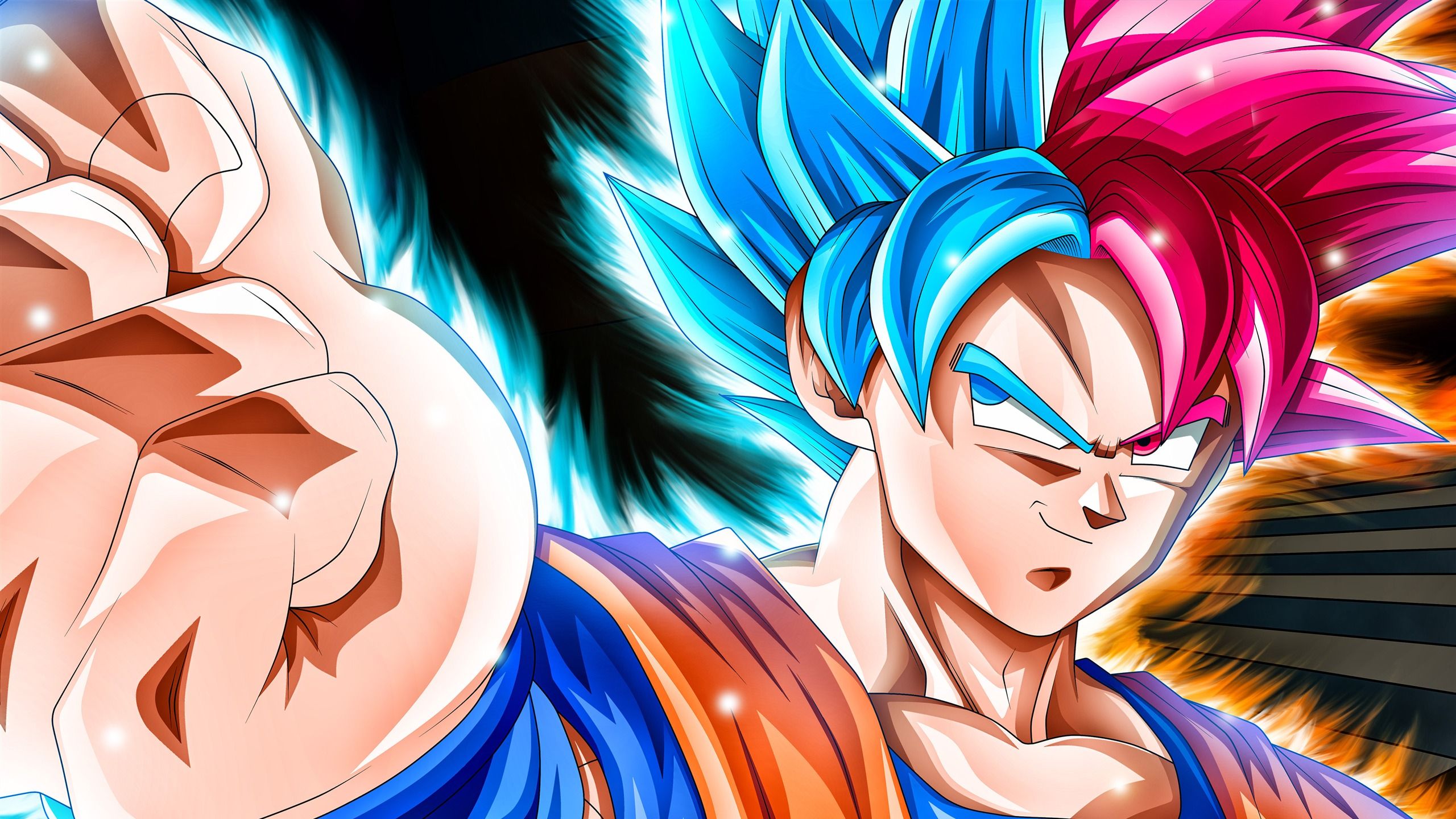 2560x1440 Dragon Ball Super Goku 4K HD Anime