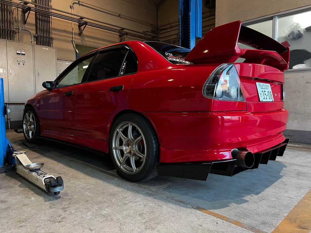 1024x768 Mitsubishi Evolution IV Rear Diffuser [CN9A] (1996 1997)