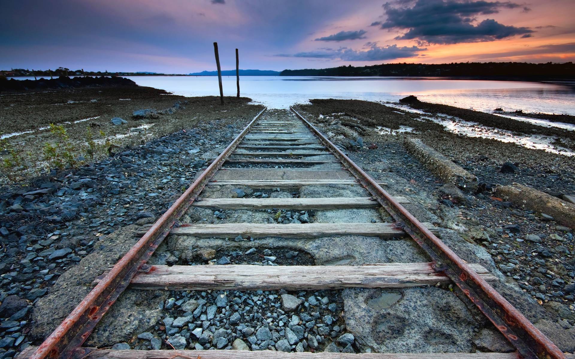 1920x1200 Unused, wallpaper, train, tracks, computer, optimized, image