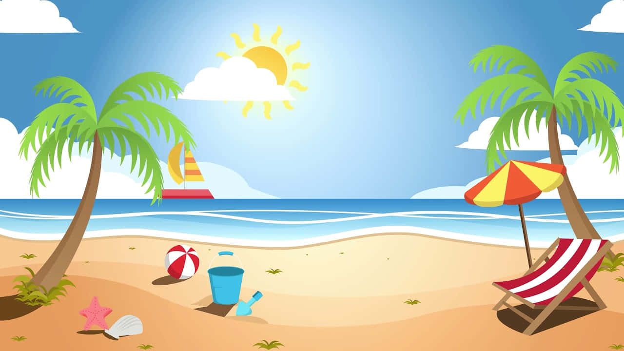 1280x720 Download The Perfect Day at the Beach