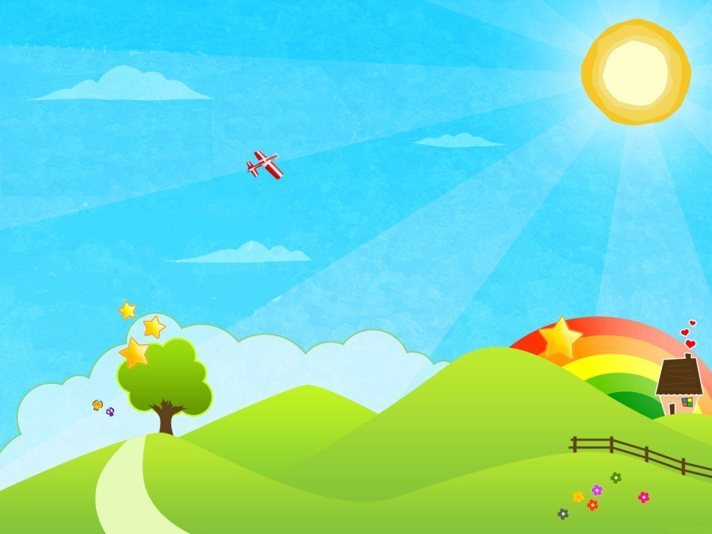 1024x768 Sunny Day Cartoon Wallpaper, HD Sunny Day Cartoon Background on WallpaperBat