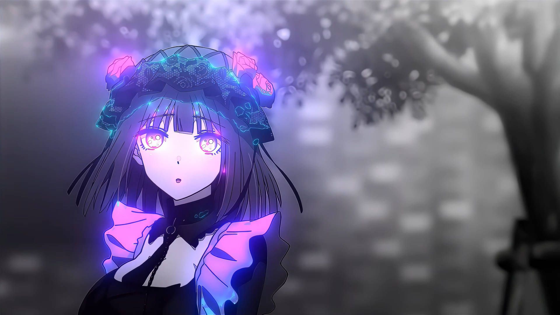 1920x1080 Marin Kitagawa Purple Edit Wallpaper