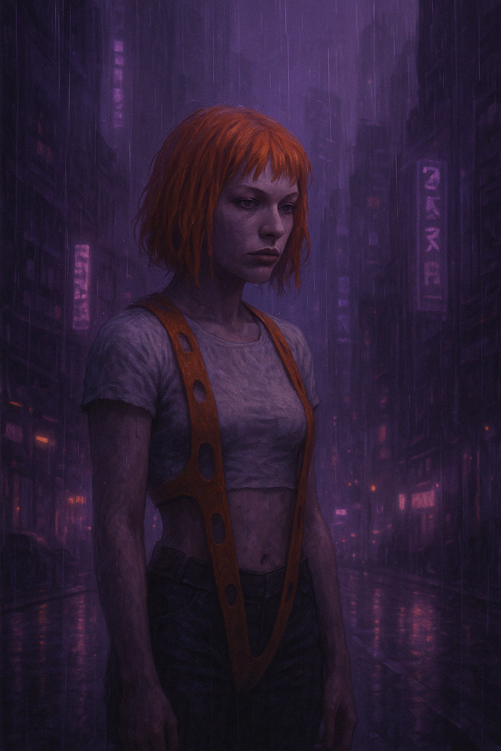 1024x1536 Fifth Element Leelo in Blade Runner