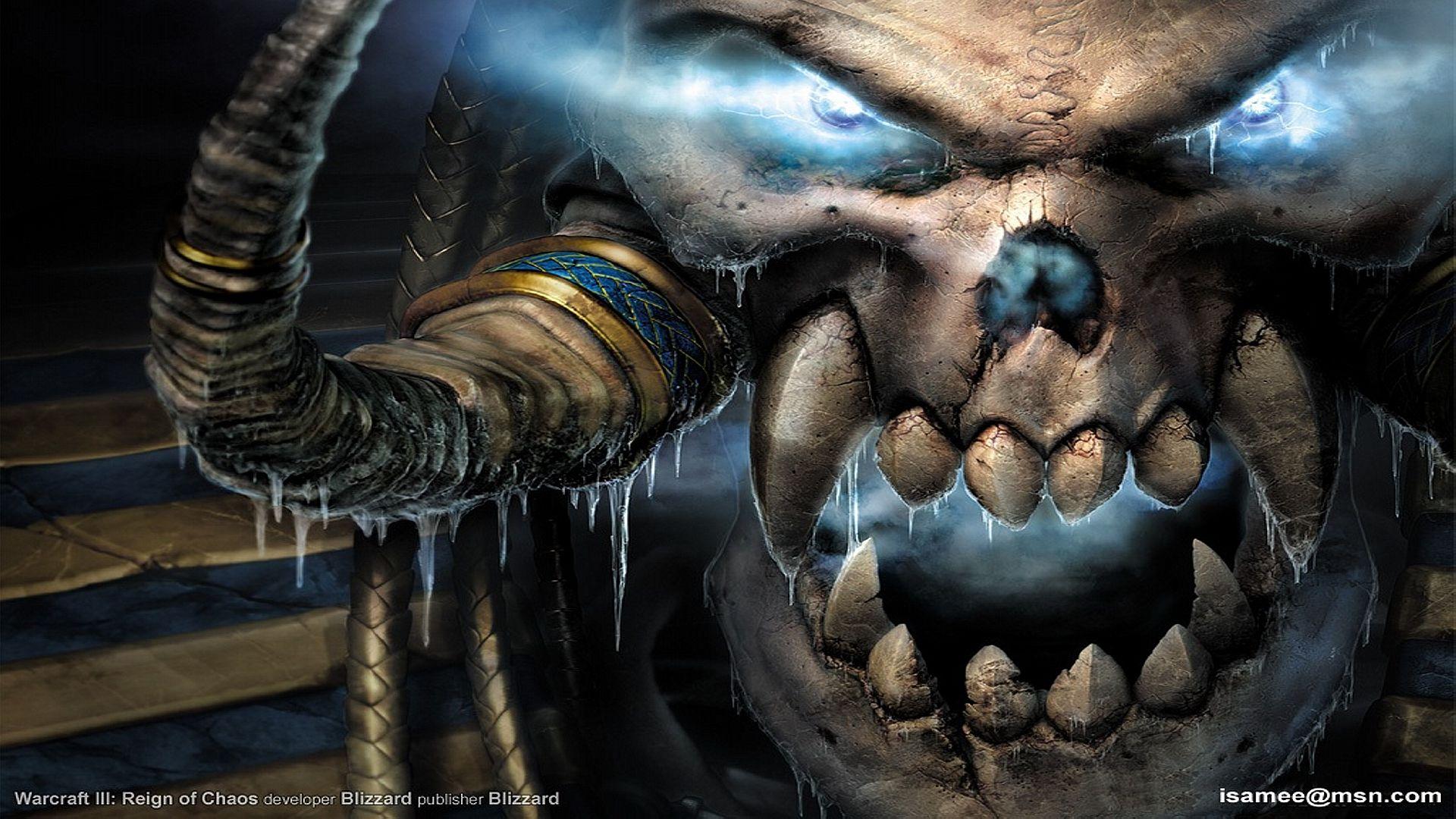 1920x1080 Game, video, wallpaper, crazy, skull, warcraft, wallpapervault