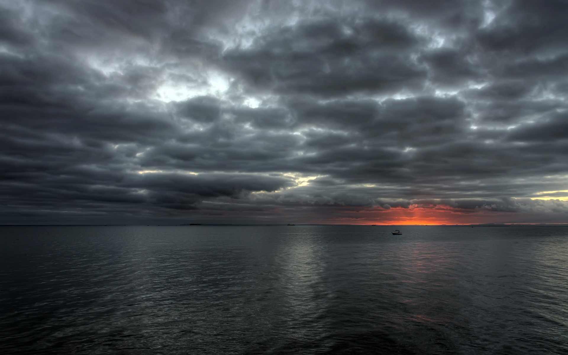 1920x1200 Dark Clouds Wallpaper