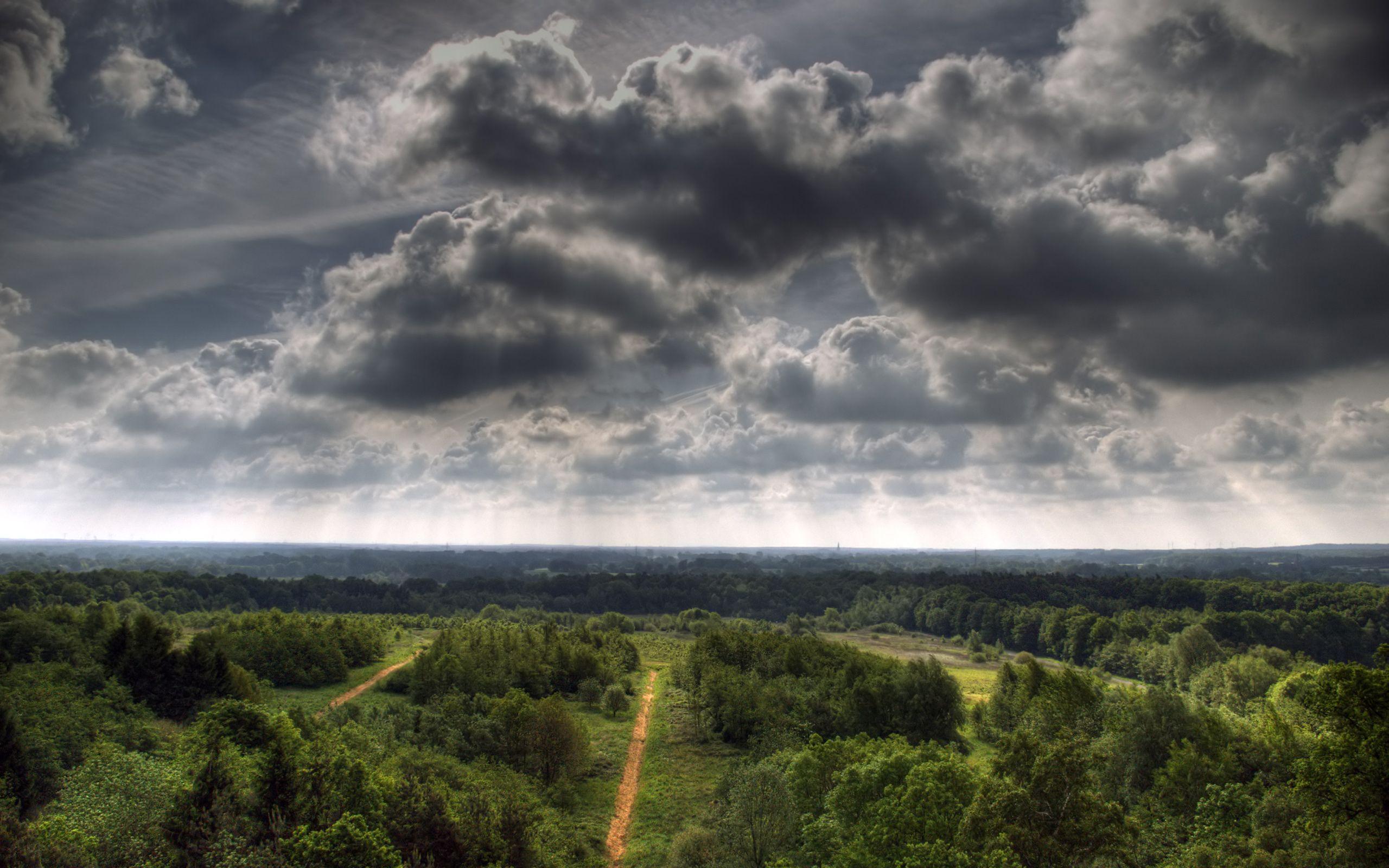 2560x1600 Landscape dark clouds wallpaperx1600
