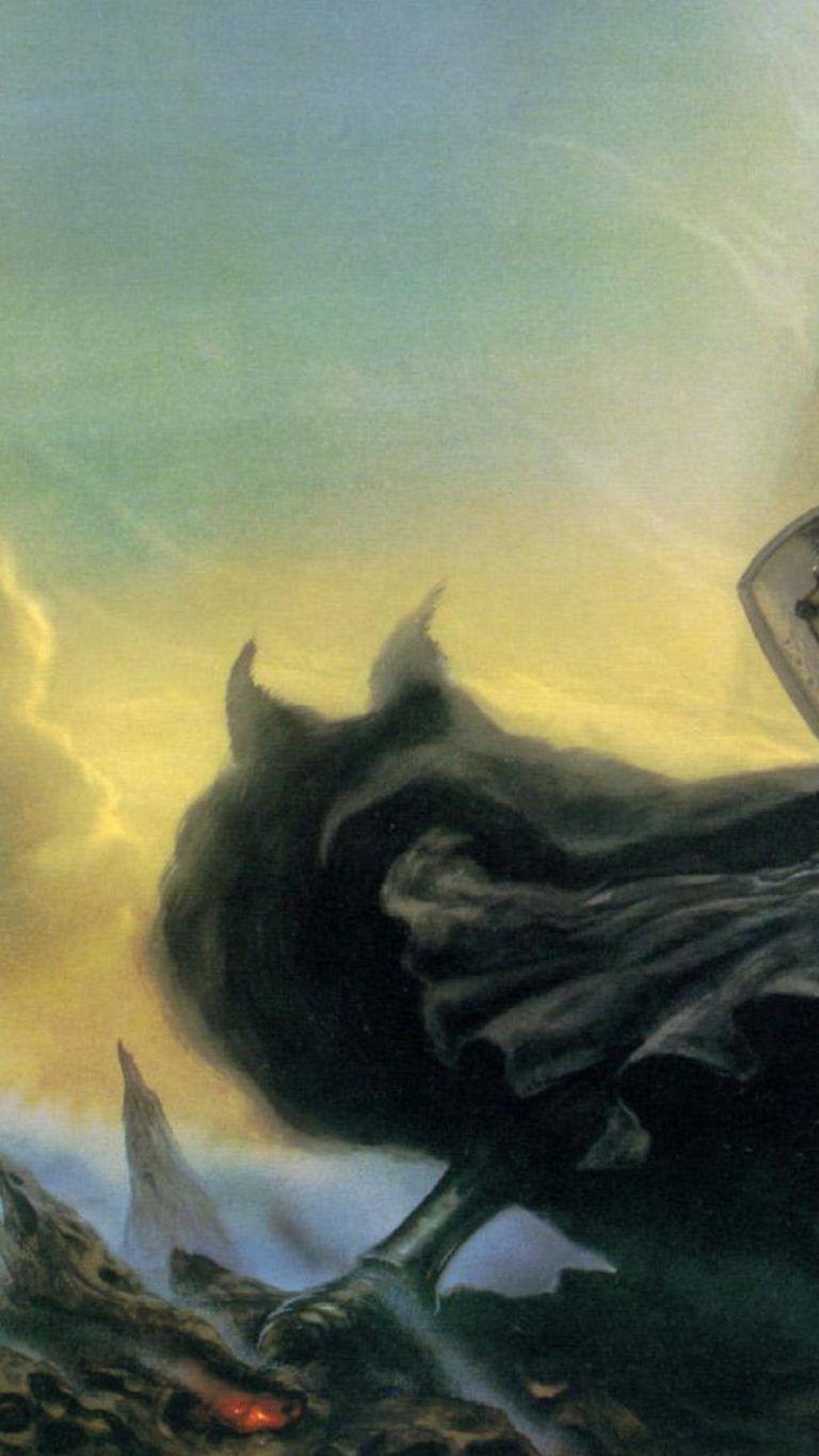 768x1365 The Silmarillion Fantasy Wallpaper 9 Vs Morgoth