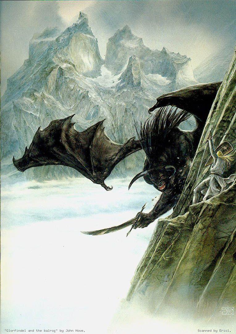 764x1080 Glorfindel And The Balrog
