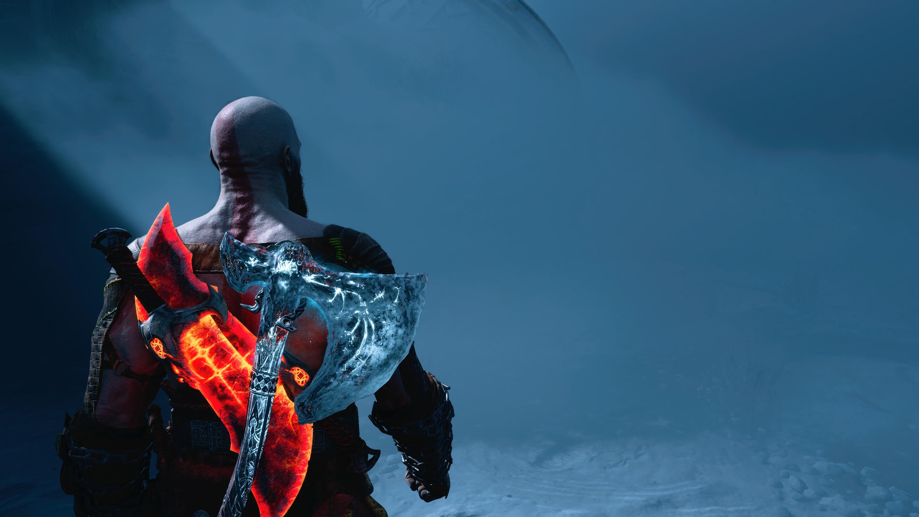 3840x2160 Download Kratos (God Of War) Video Game God Of War: Ragnarök 4k Ultra HD Wallpaper