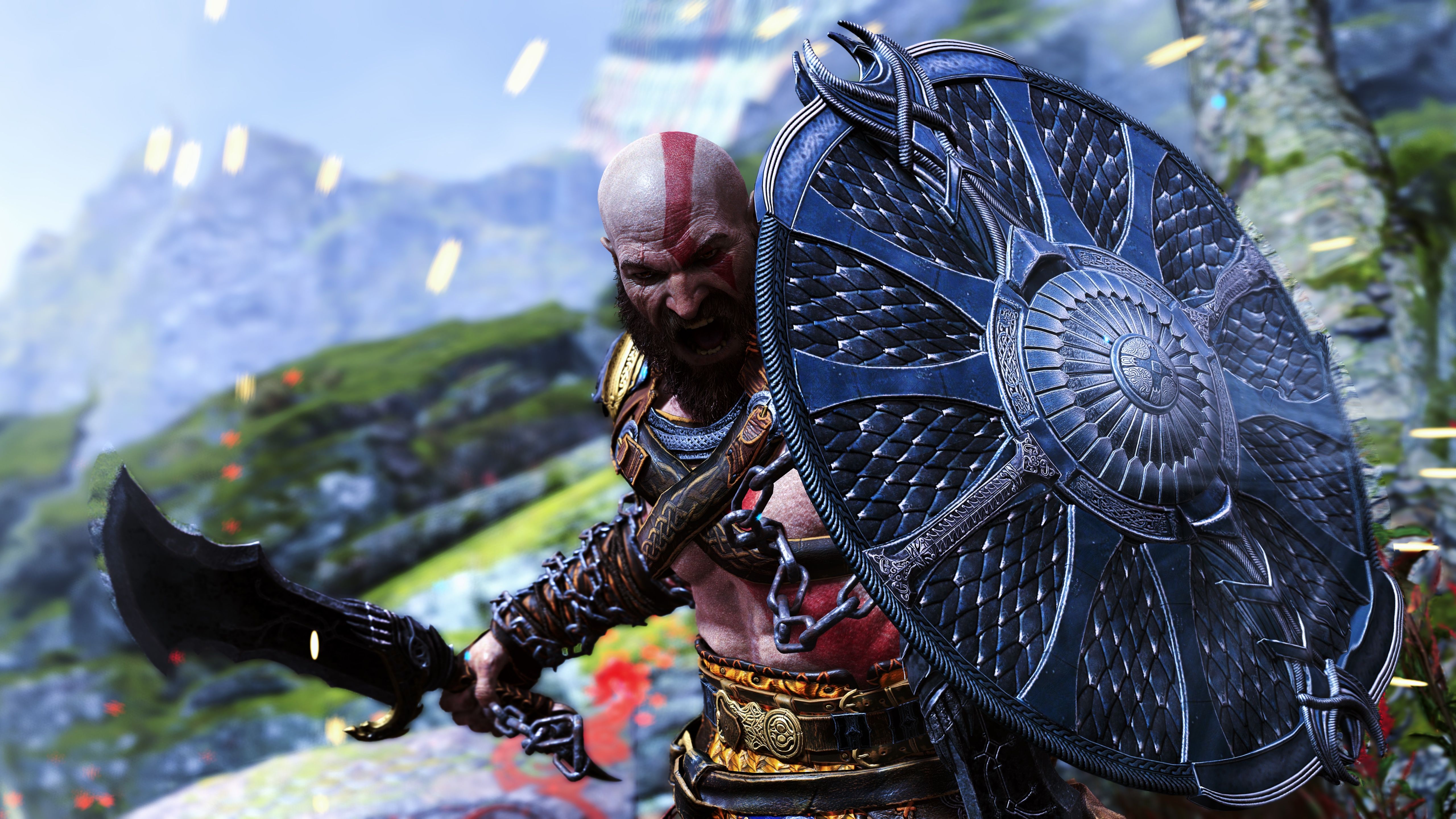 5120x2880 God of War Wallpaper 4K, Ultrawide, Kratos, PC Games