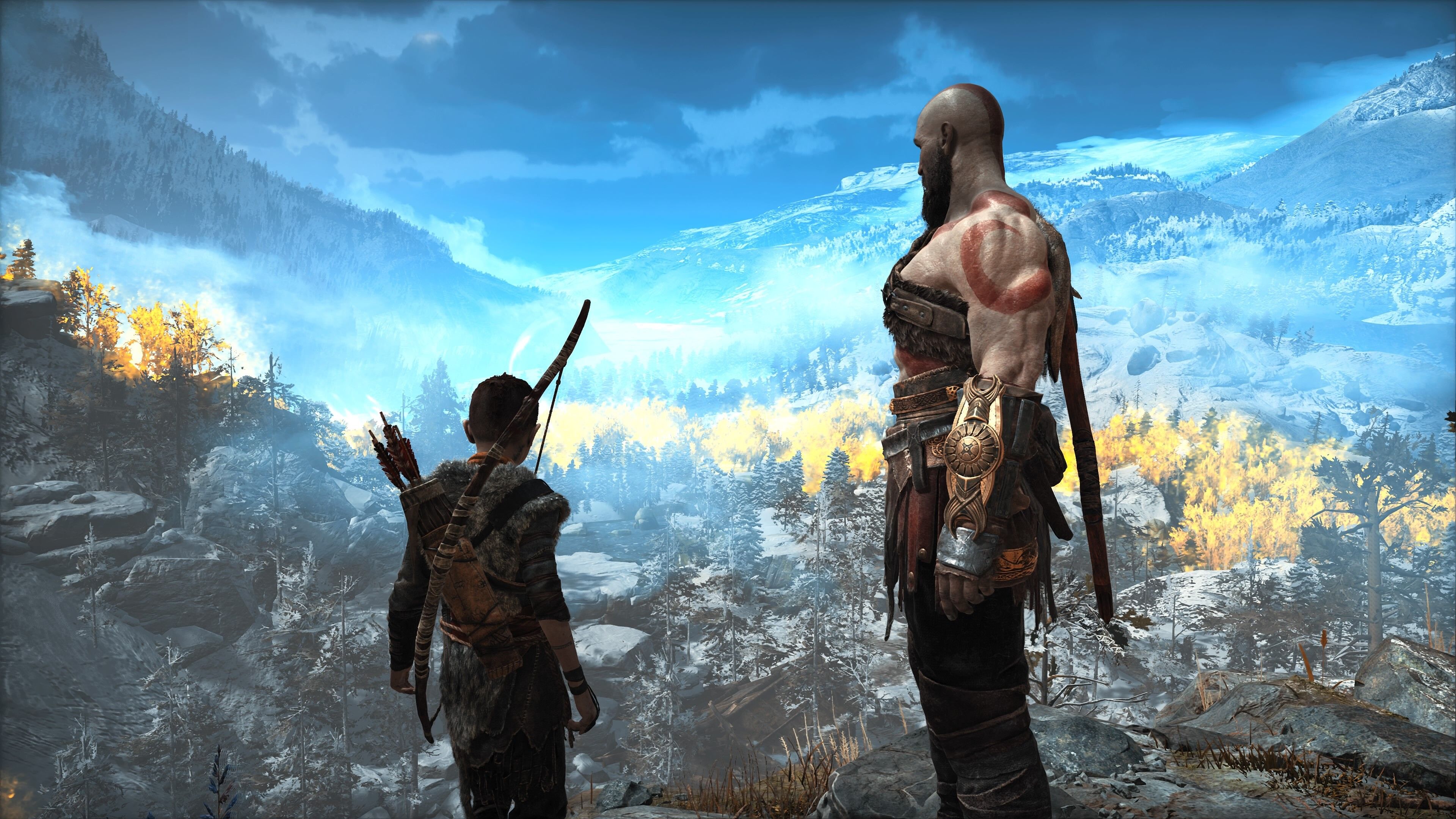 3840x2160 God of War Wallpaper