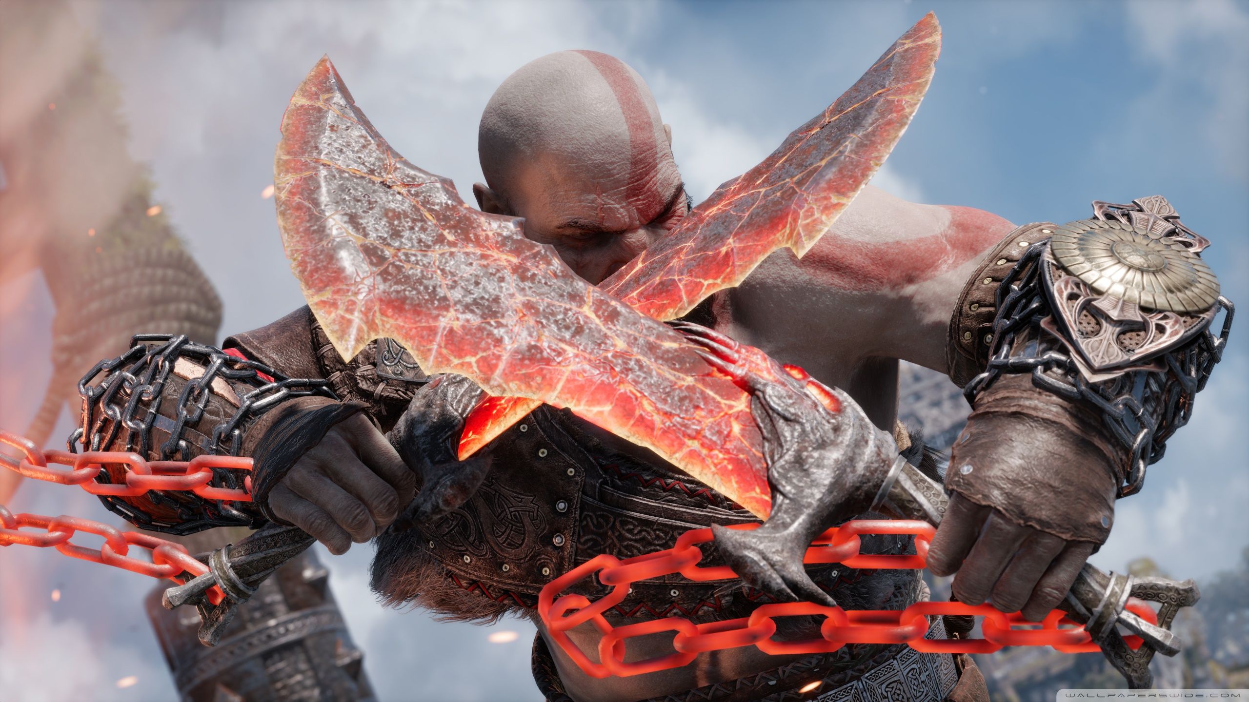 2560x1440 God of War Ragnarok Game 4K UHD Wallpaper for UltraHD Desktop and TV : Widescreen and UltraWide Display : Smartphone and Tablet Devices