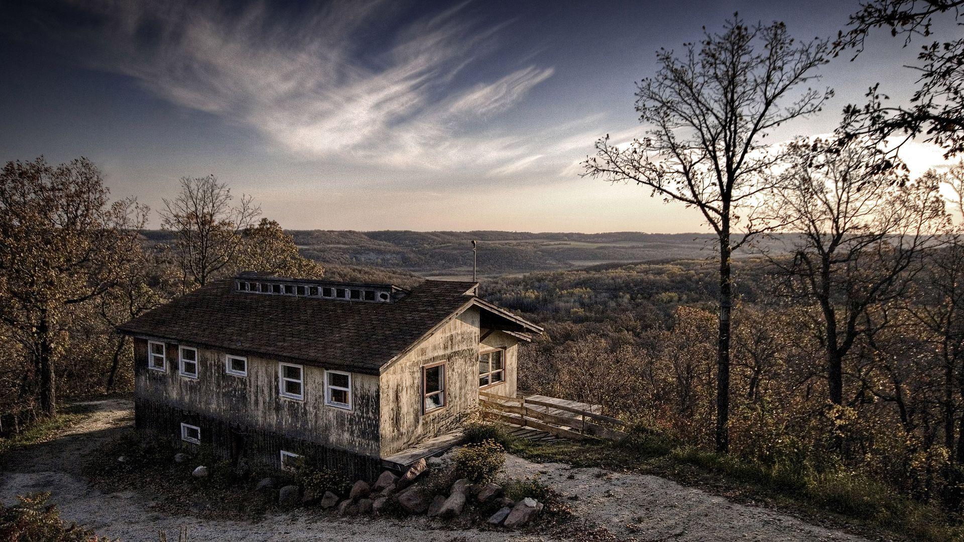 1920x1080 Abandoned House Widescreen Wallpaper. Wide Wallpaper.NET. House