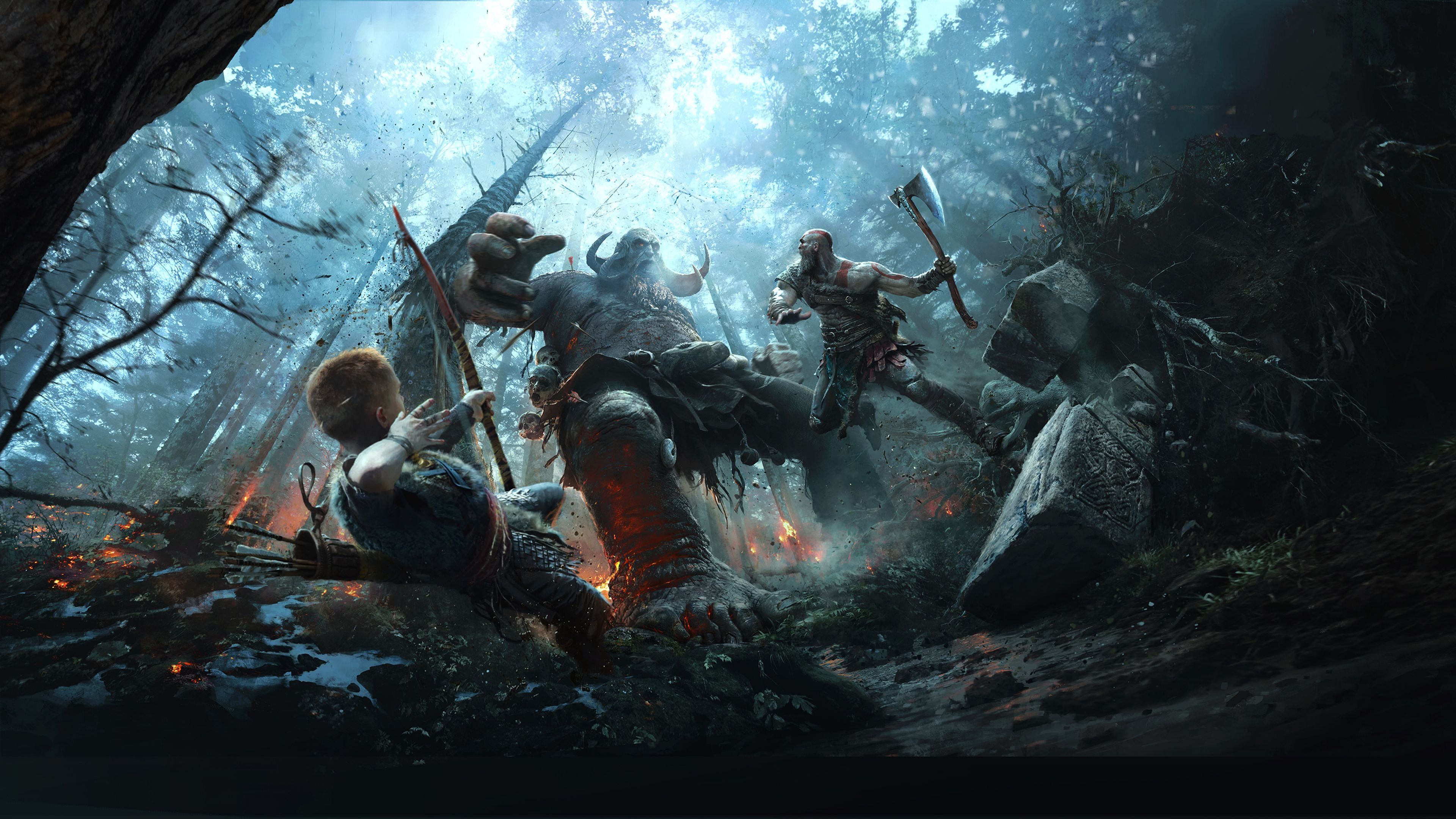 3840x2160 God of War High Definition Wallpaper 84239