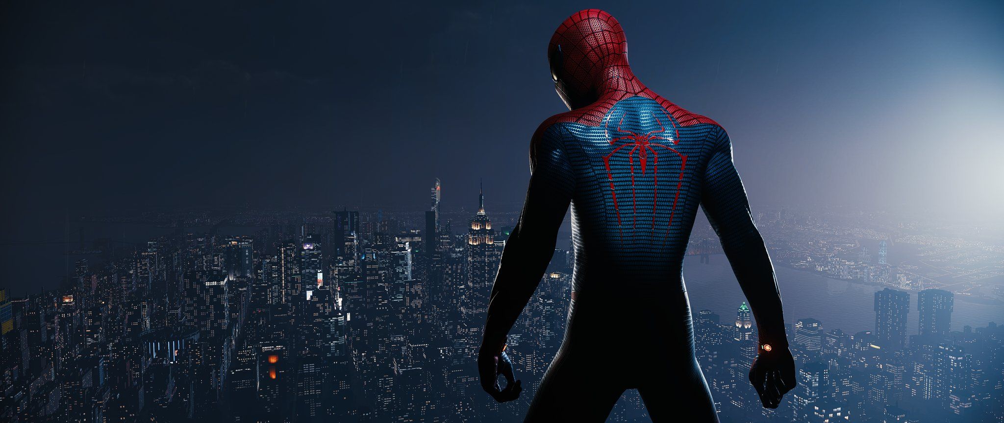 2048x864 Mannie On X: The Amazing Spider Man Wallpaper #SpiderManRemastered #PS5 #SpiderManPS5 #SpiderMan 4K Portrait, Wide And Ultra Wide Shots #BeGreater #VGPUnite #PhotoModeMonday #VirtualPhotography #PS5Share #PSBlog #GamePhotography #GamerGram