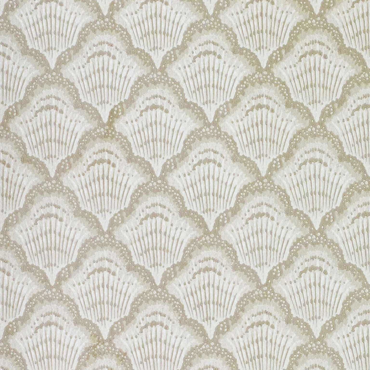 1536x1536 V&A Calico Shell Wallpaper wallcoverings