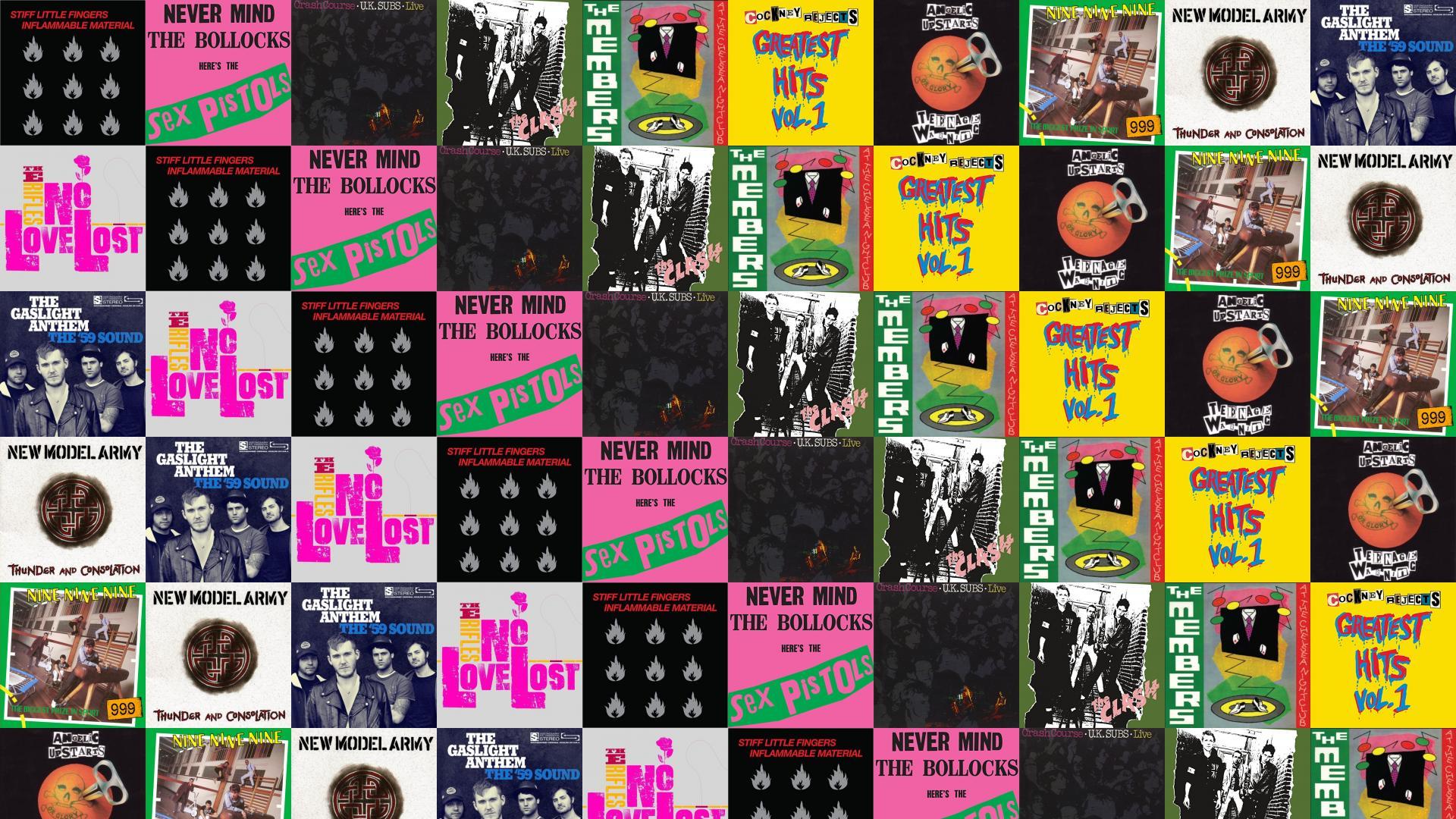 1920x1080 Stiff Little Fingers Inflammable Material Sex Pistols Never