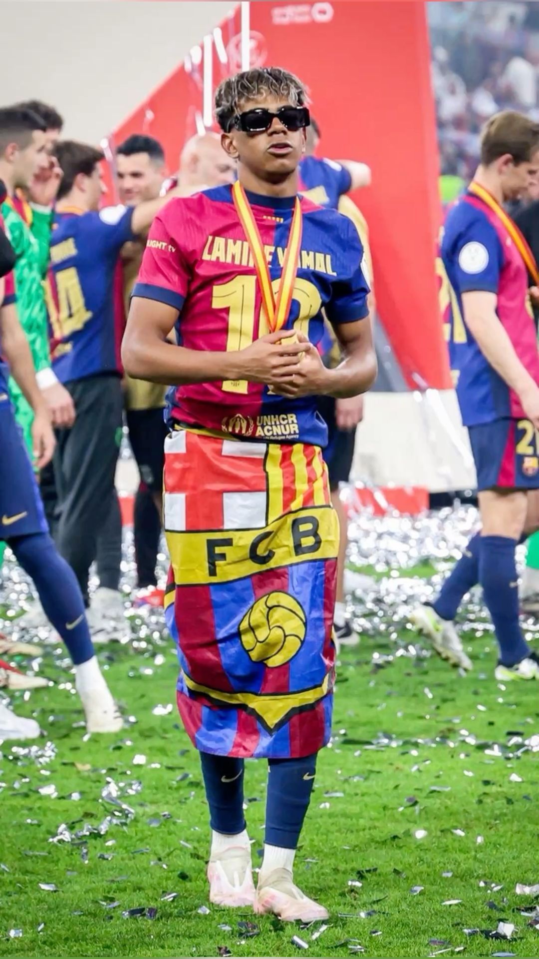 1080x1920 Lamine yamal ideas. lamine yamal holding trophy, lamin yamal wallpaper, lamine yamal with trophy