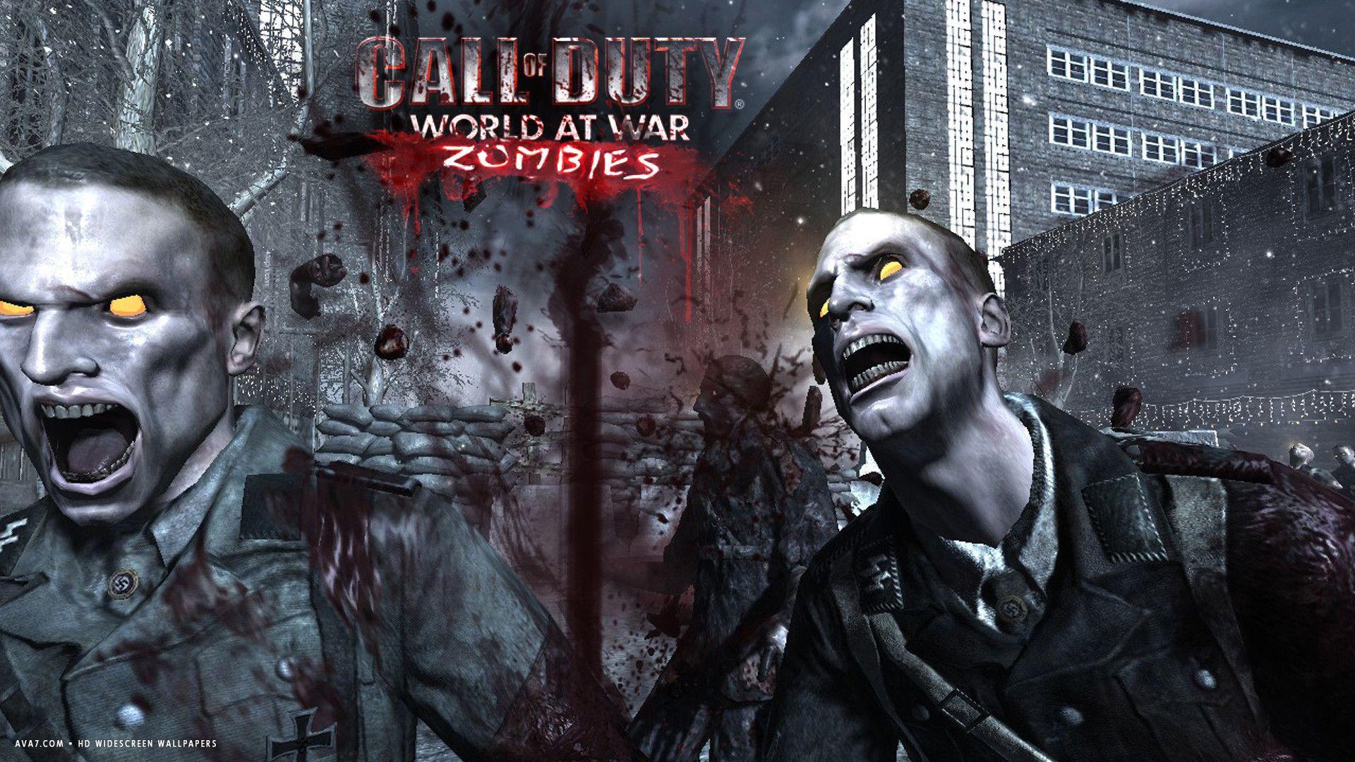 1920x1080 call of duty world at war zombies game HD widescreen wallpaper