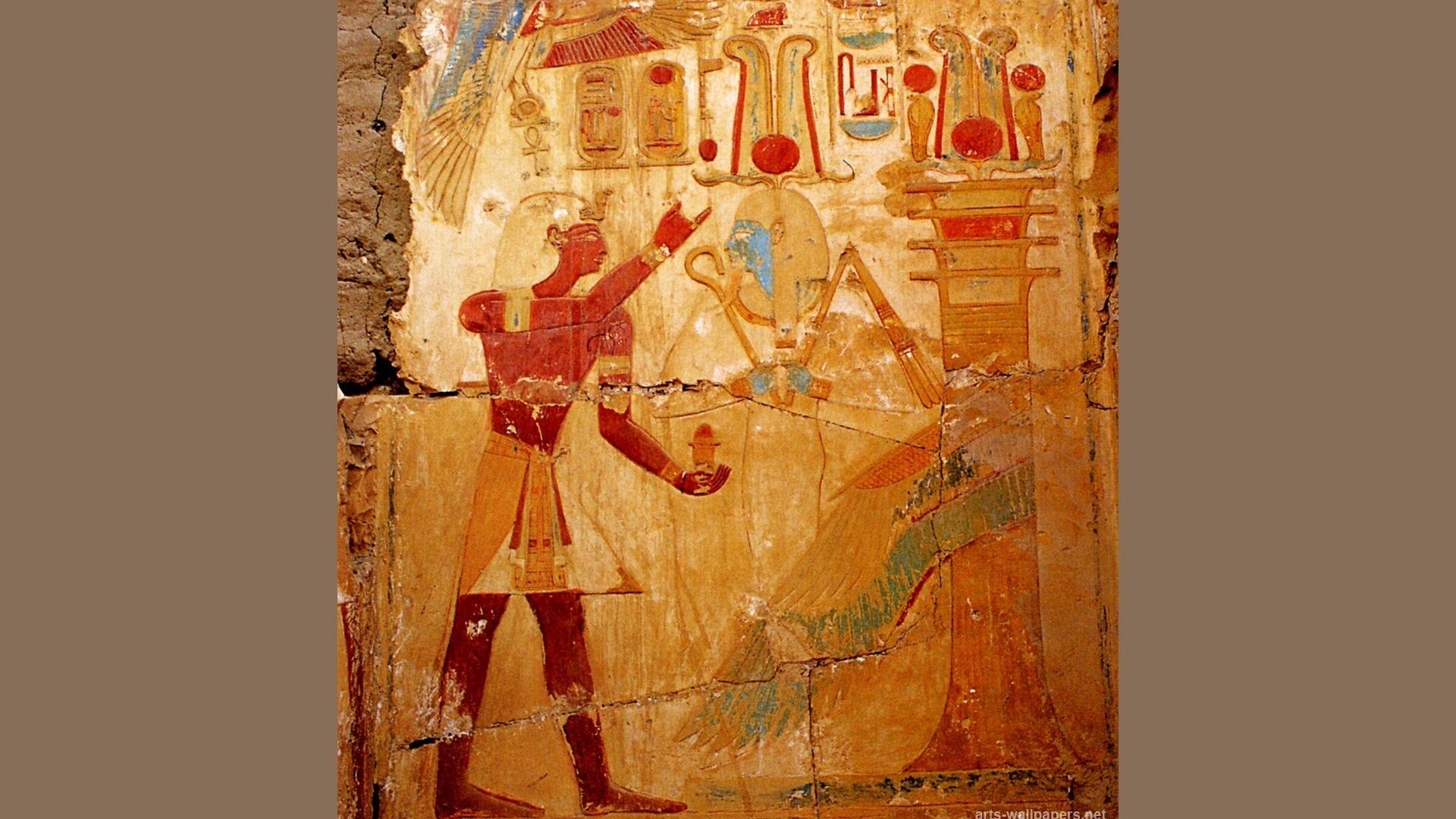 1920x1080 Free download Ancient Egypt Art Wallpaper Paintings Art Wallpaper