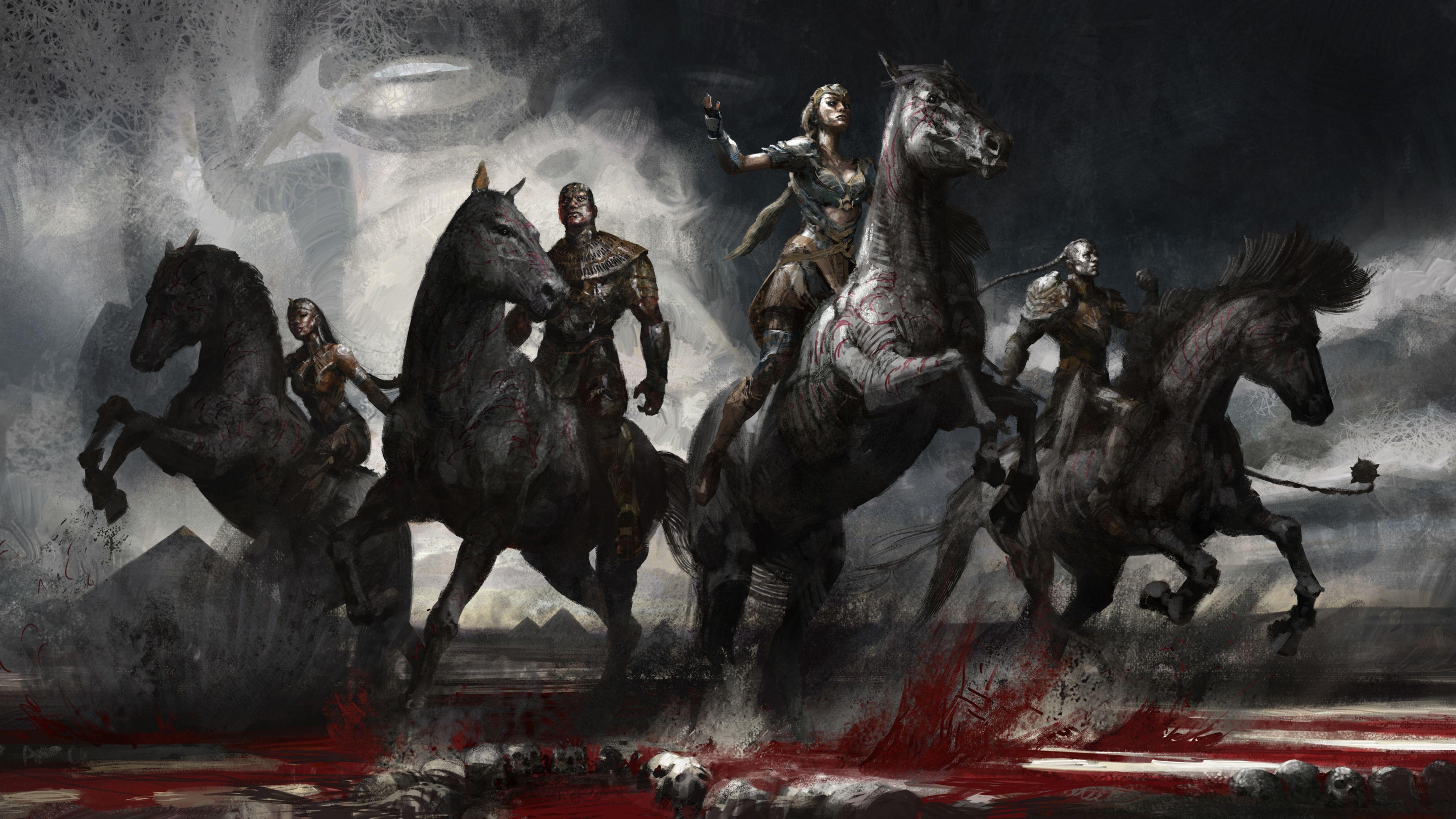 3840x2160 Wallpaper 4k X Men Apocalypse Ancient Horsemen 4k 4k Wallpaper