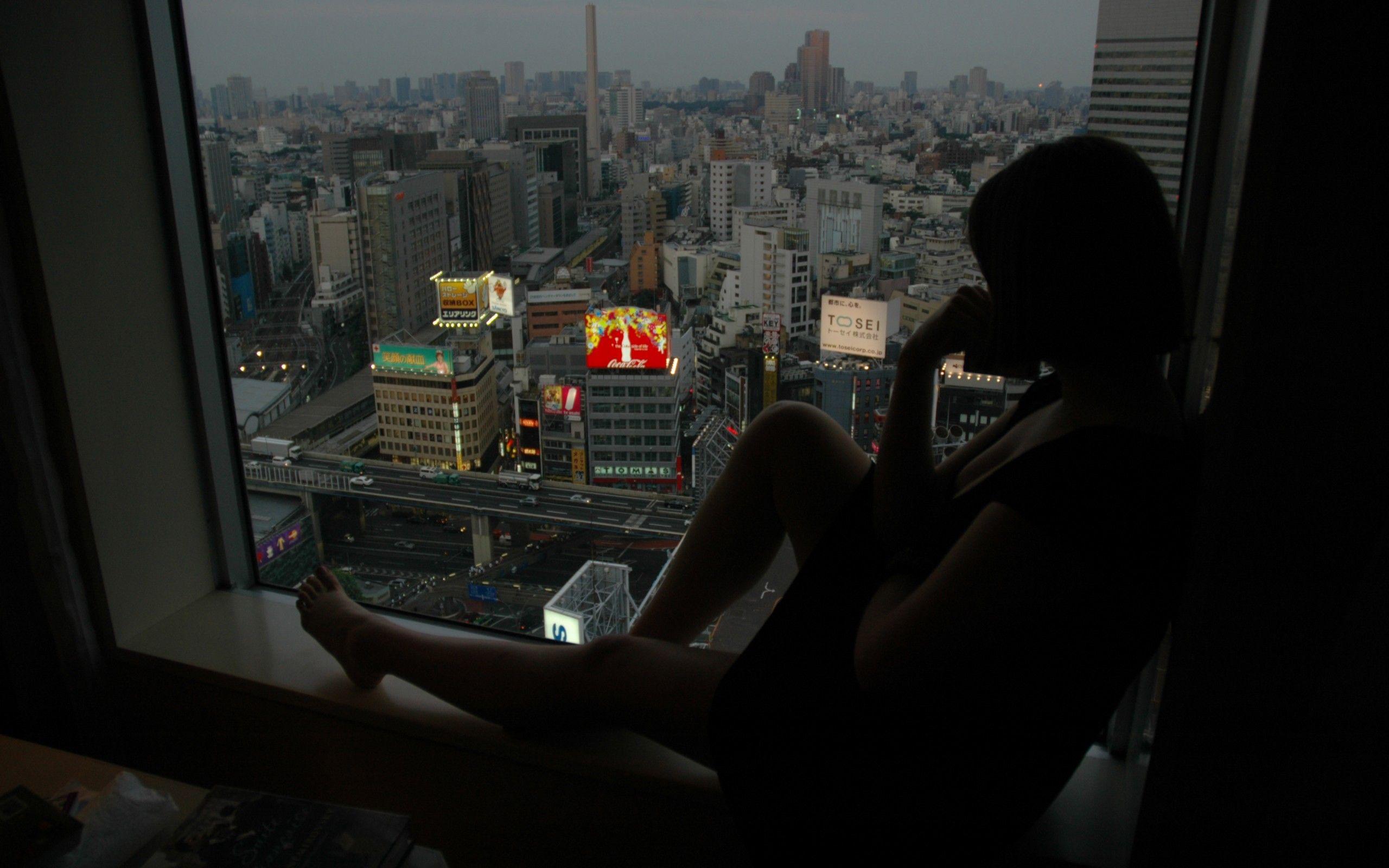 2560x1600 Scarlett Johansson, Tokyo, cityscapes, movies, urban, Lost