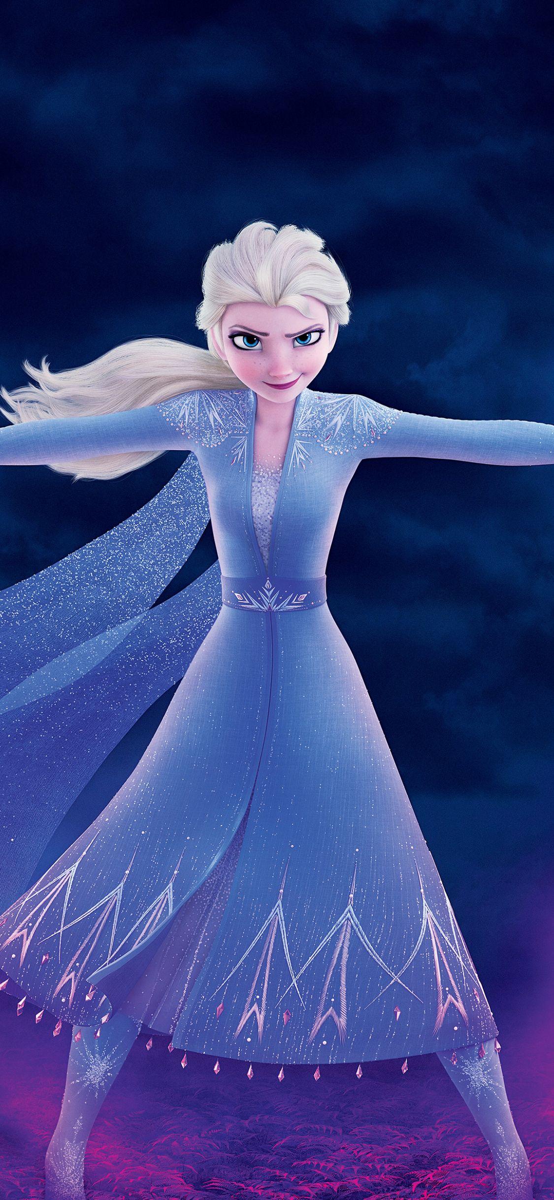 1125x2436 Elsa Frozen 4K iPhone XS, iPhone 10, Hình nền iPhone X
