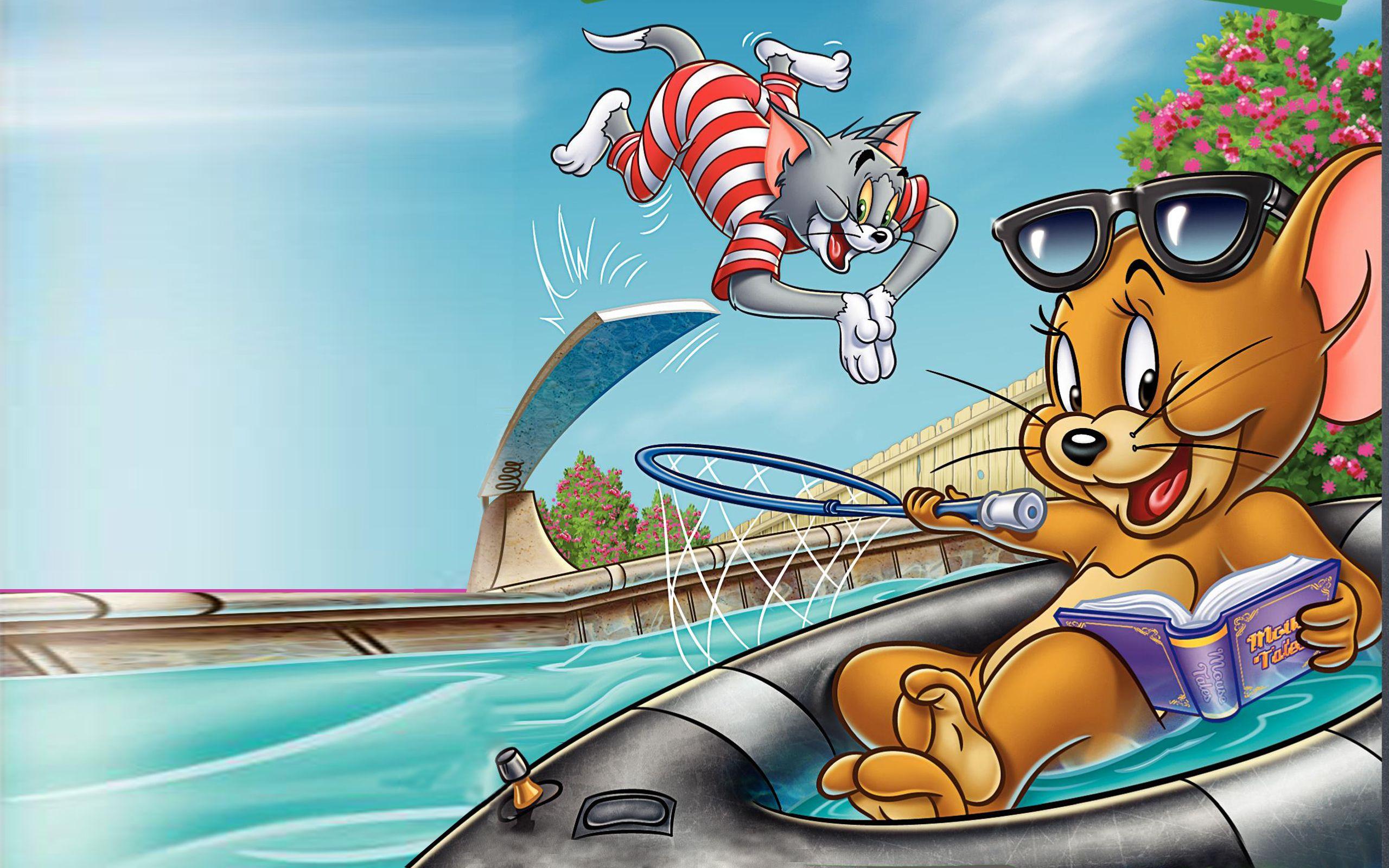 2560x1600 Tom And Jerry Fur Flying Adv V2 HD Wallpaper For Mobile Phones