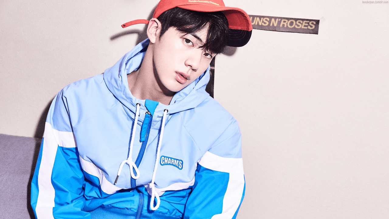 1280x720 BTS Jin Desktop Wallpaper