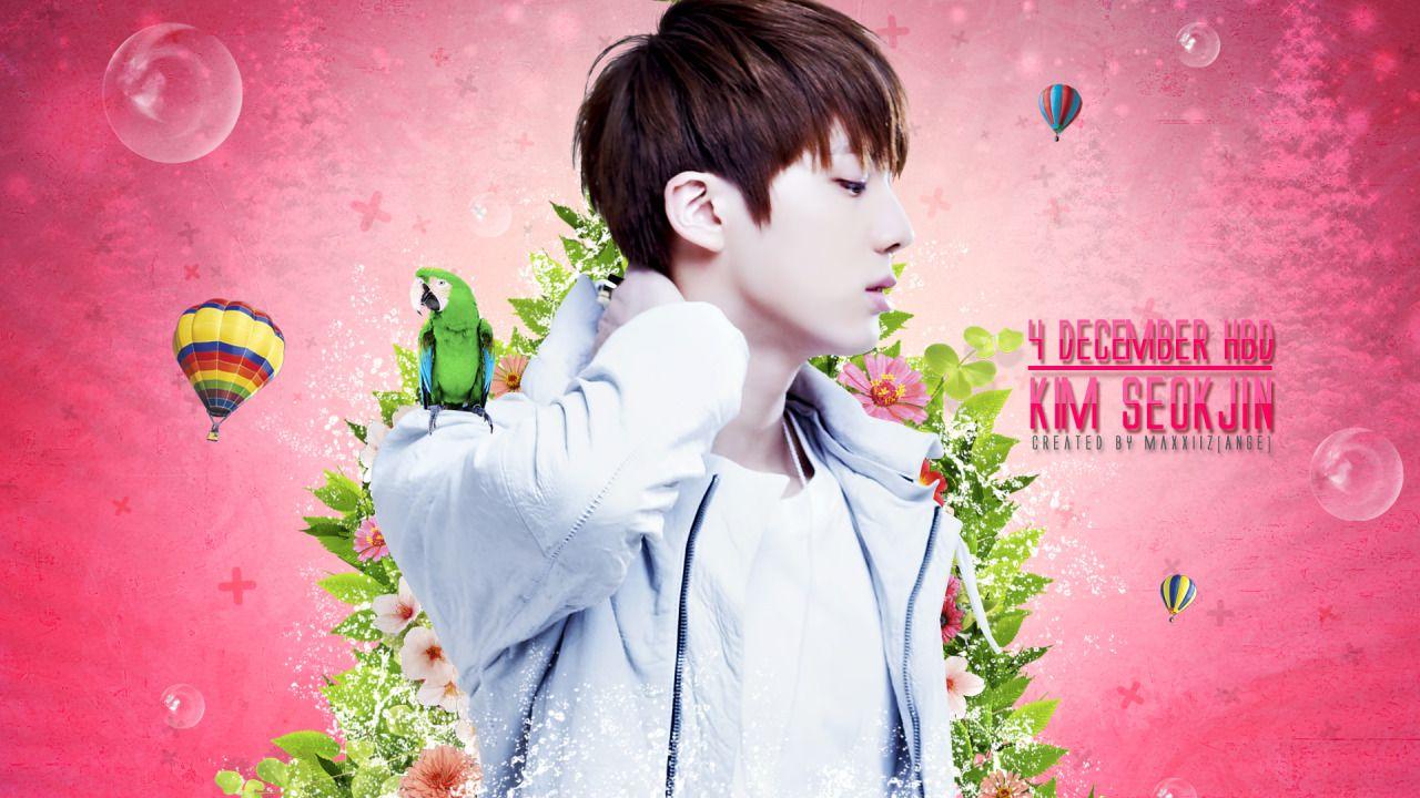 1280x720 Wallpaper Happy Birthday Kim Seok Jin [1920 X 1080p]