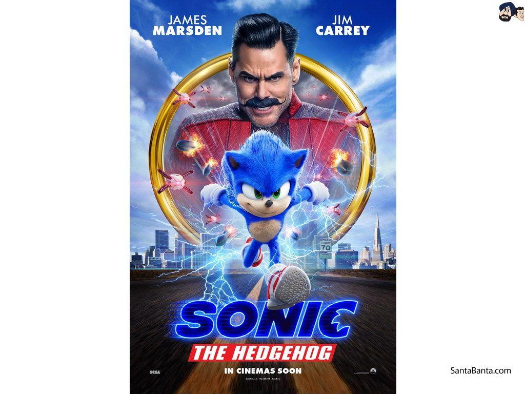 1024x768 Sonic The Hedgehog Movie Wallpaper