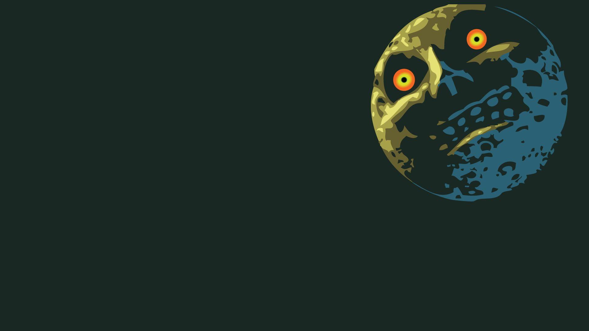 1920x1080 Round purple, black, and green digital wall art, The Legend
