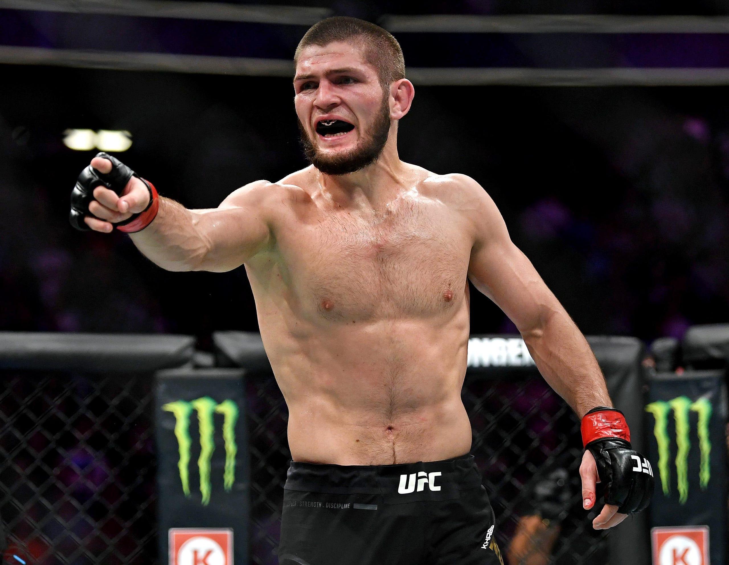 2560x1984 UFC 229: Best photo from Conor McGregor vs. Khabib Nurmagomedov