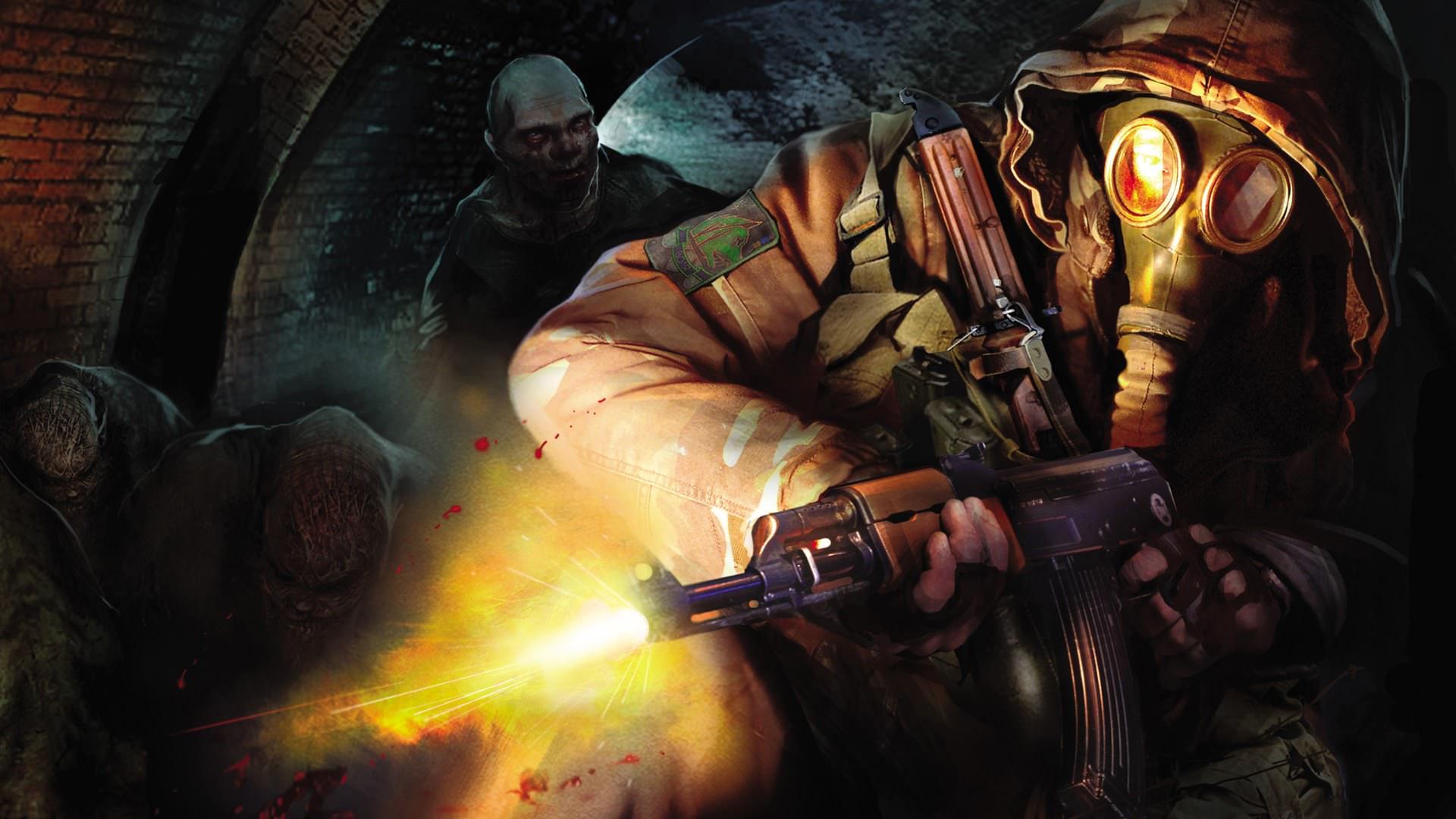 1920x1080 Soldier Fighting Zombies wallpaper from Dark wallpaper