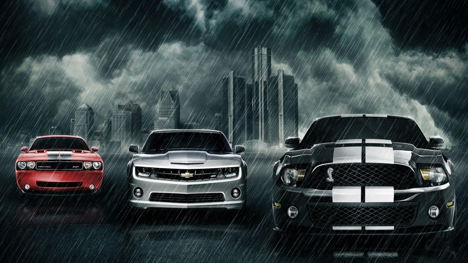 1920x1080 Muscle Car Computer Wallpaper