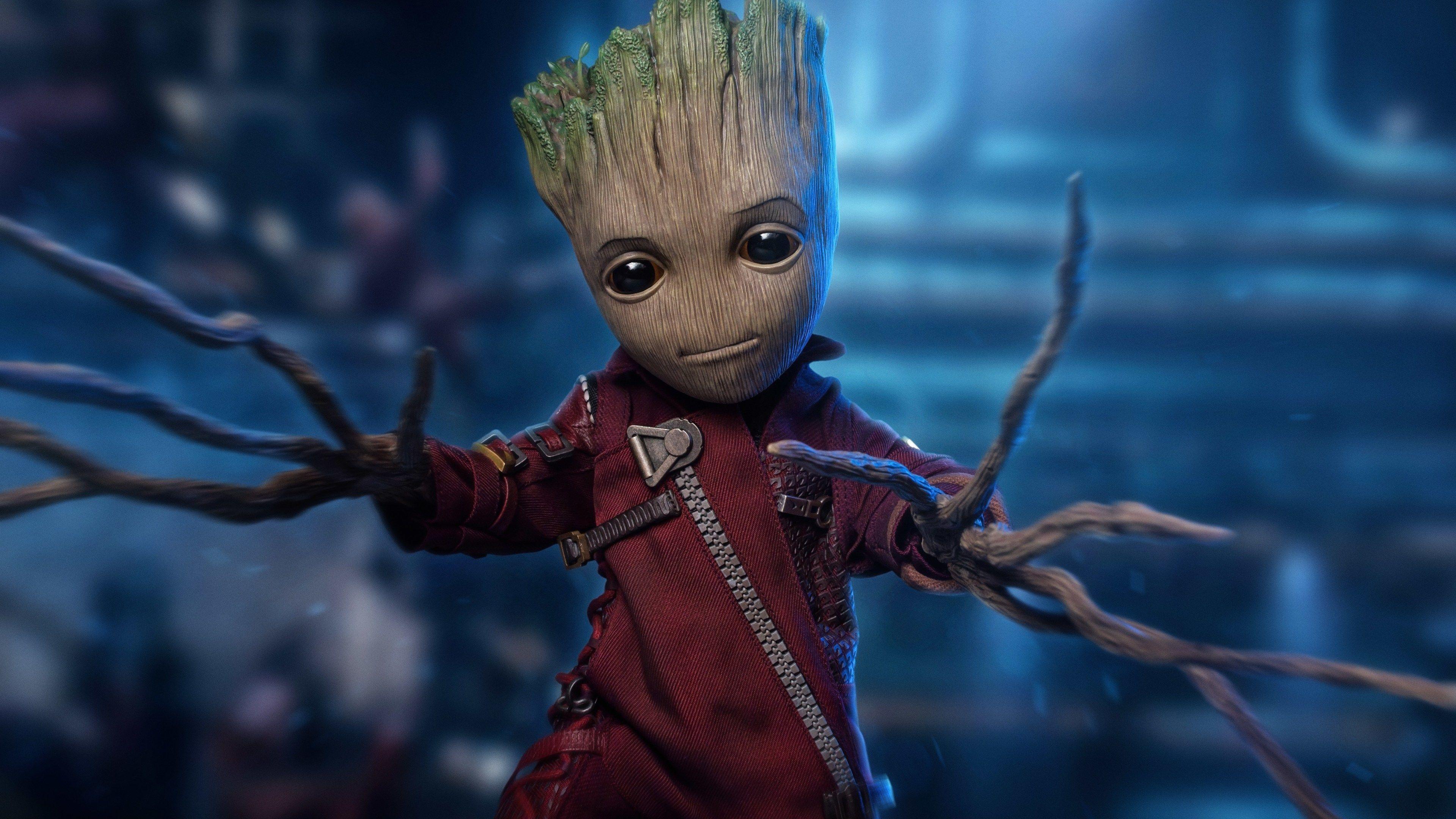 3840x2160 Baby Groot 4K