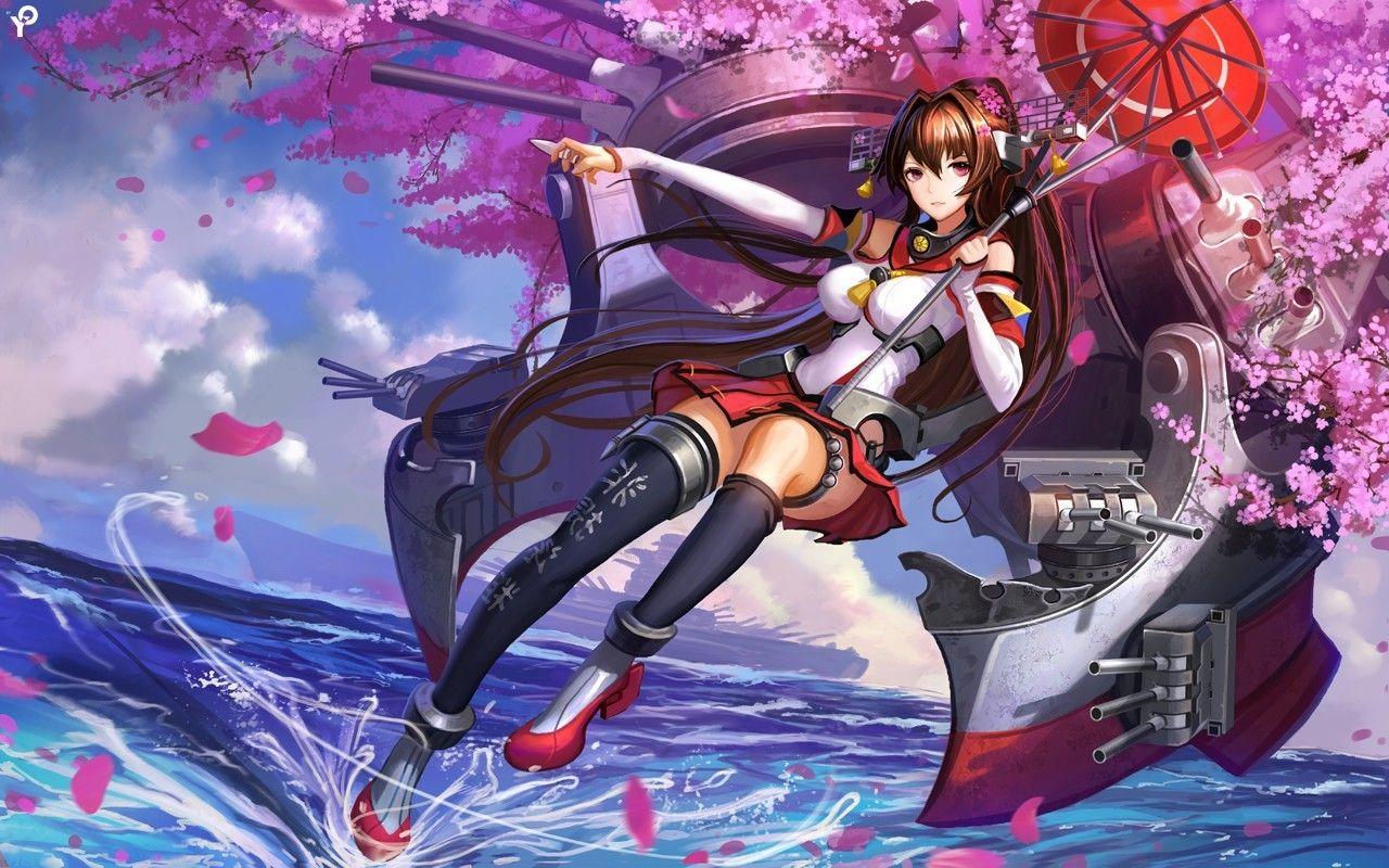 1280x800 Anime, Anime Girls, Kantai Collection, Yamato Wallpaper