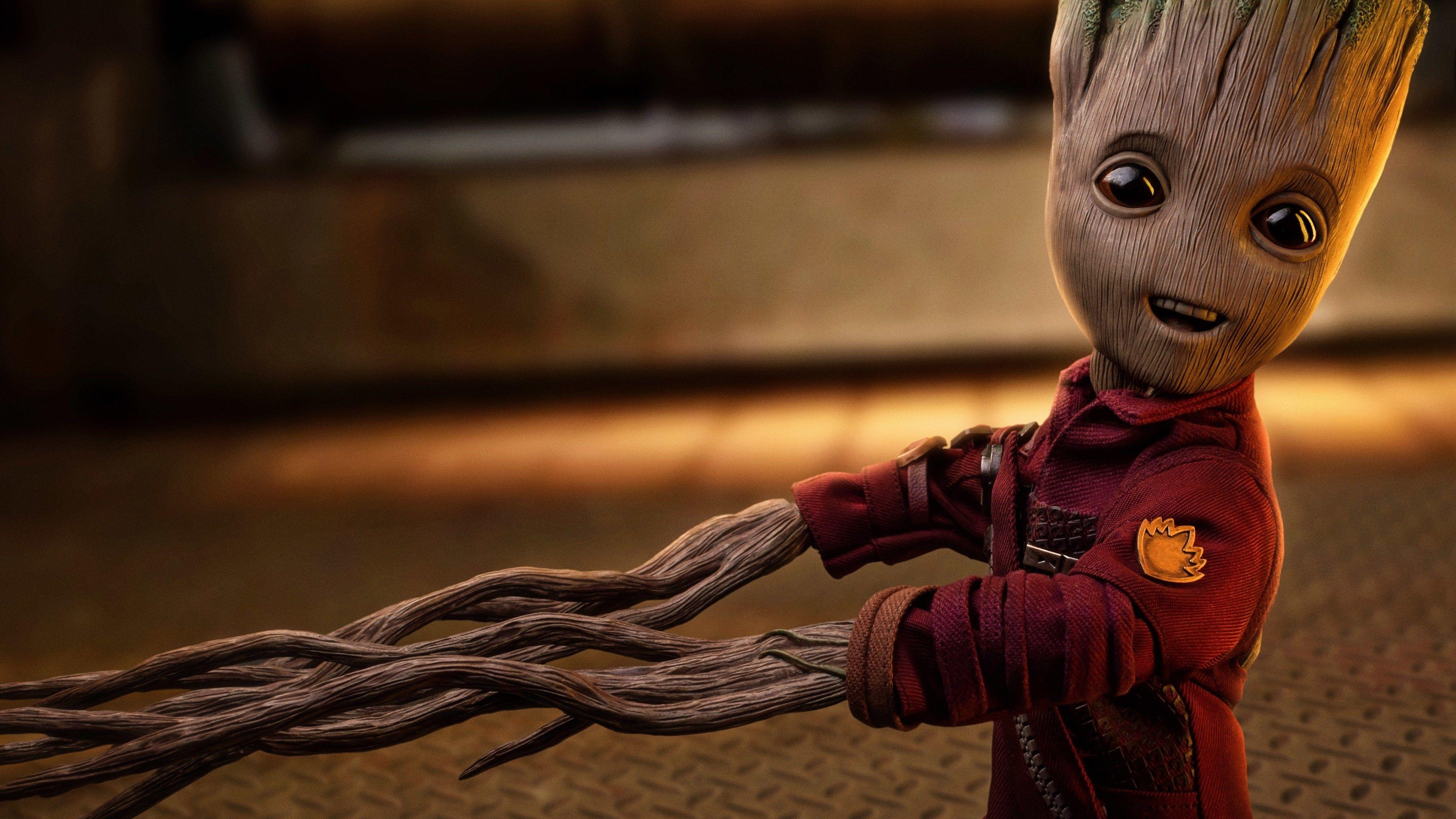 3840x2160 Baby Groot 4K Wallpaper