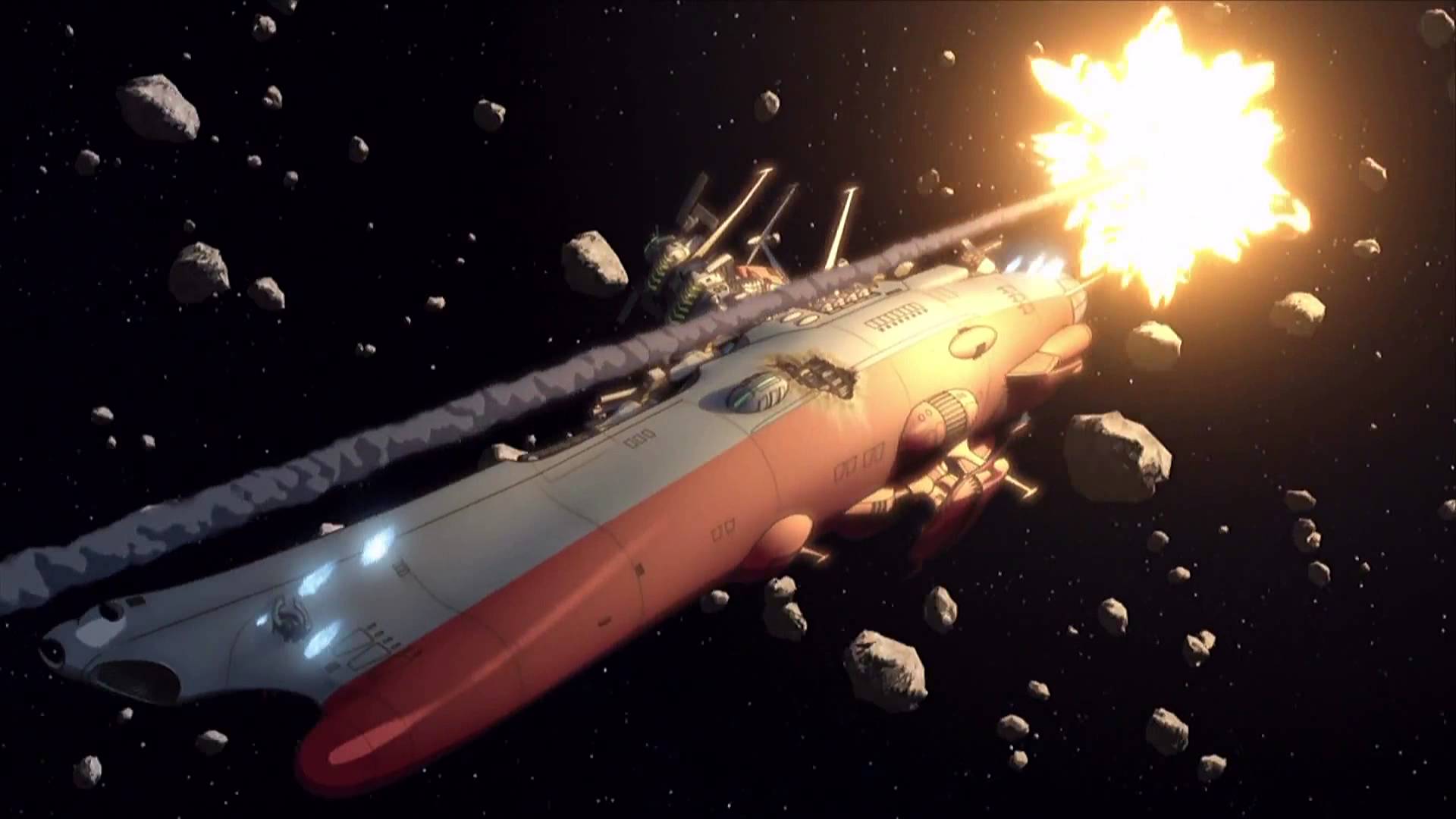 1920x1080 Space Battleship Yamato HD Wallpaperx1080