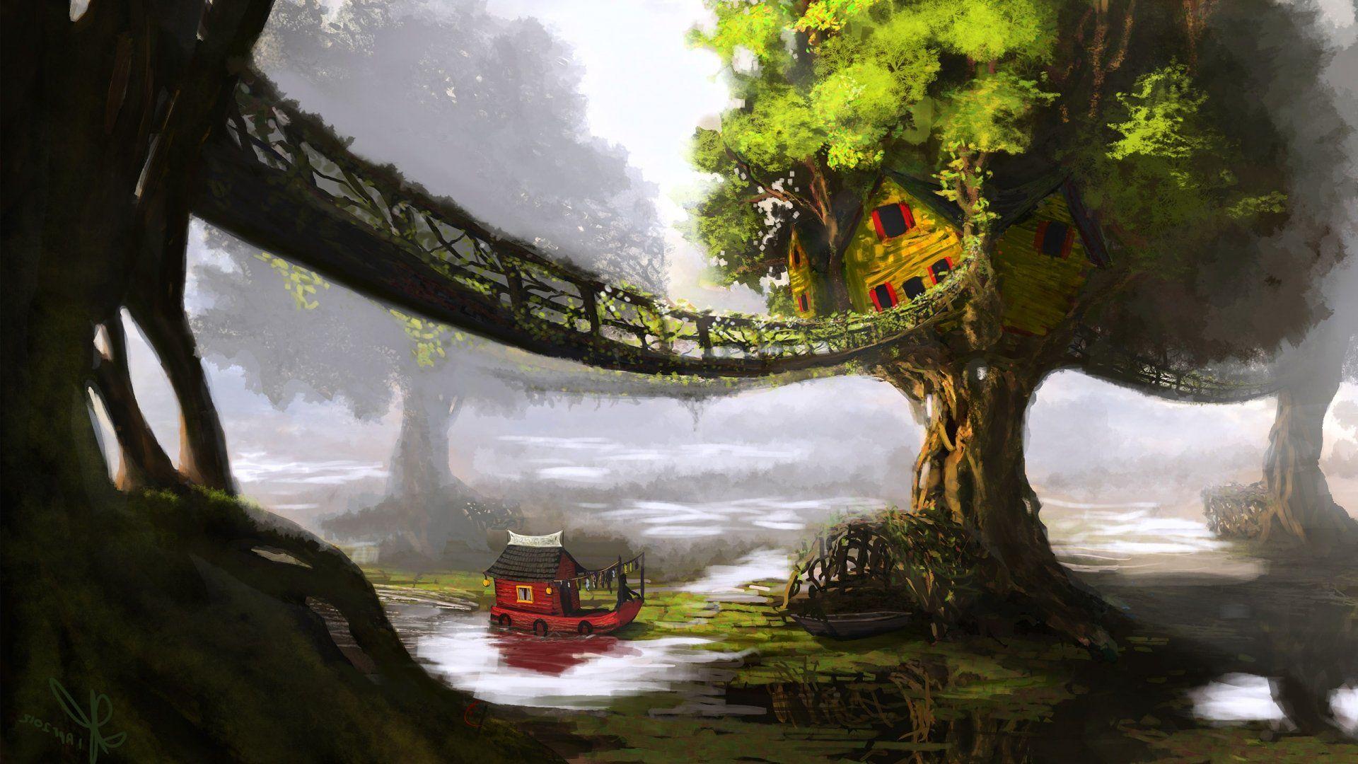 1920x1080 HD Fairyland Wallpaper
