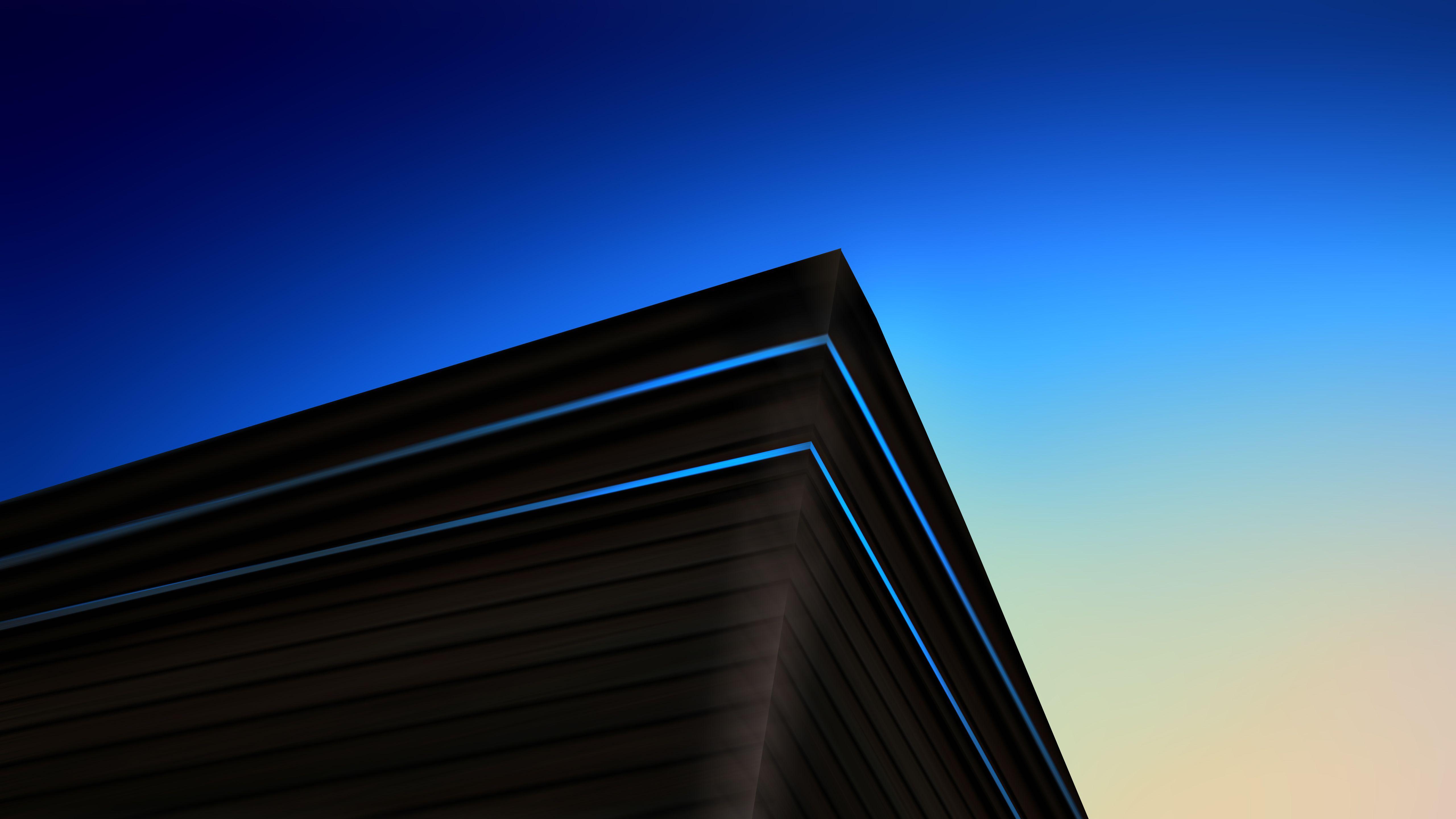 5120x2880 Abstract Buildings Wallpaper