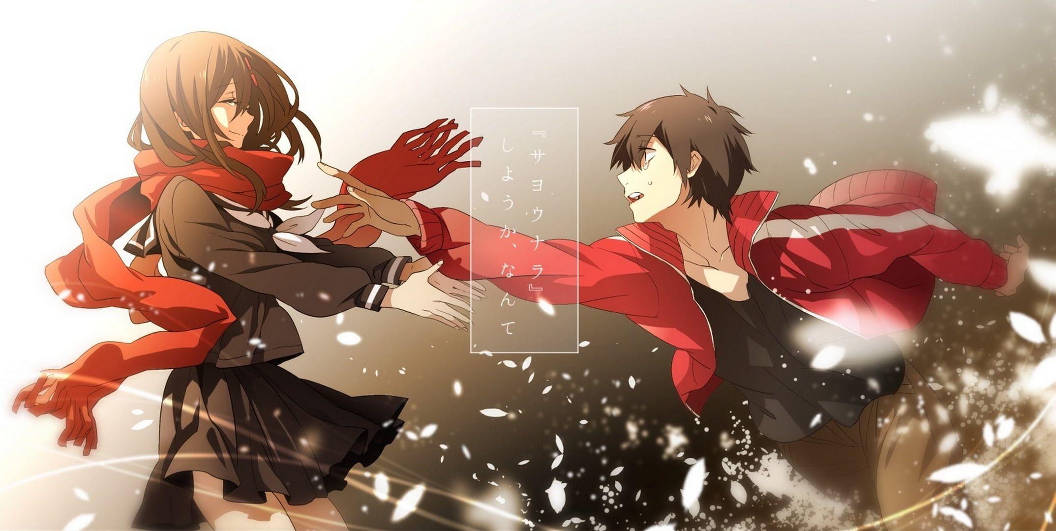 2147x1080 Girl And Boy Anime Characters HD Wallpaper Rumors