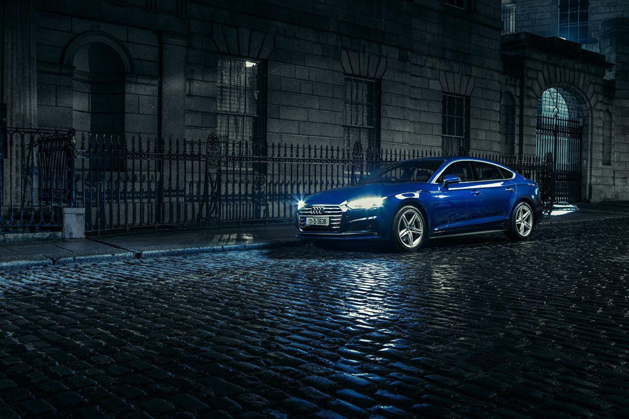 1280x853 image 2017 Audi A5 Sportback 2.0 TDI quattro S line Blue Street