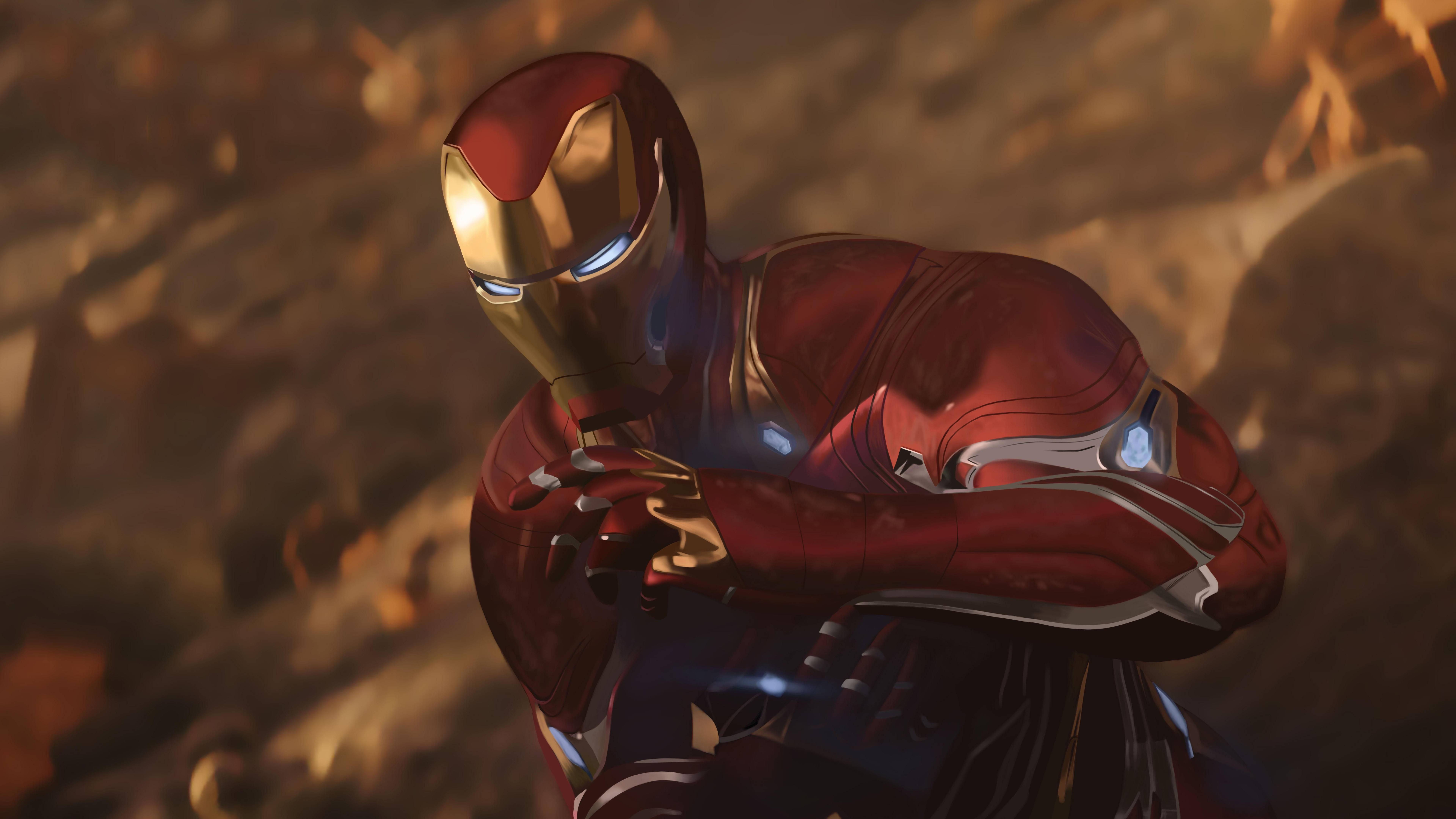 7680x4320 Infinity War Iron Man 4K 8k Wallpaper