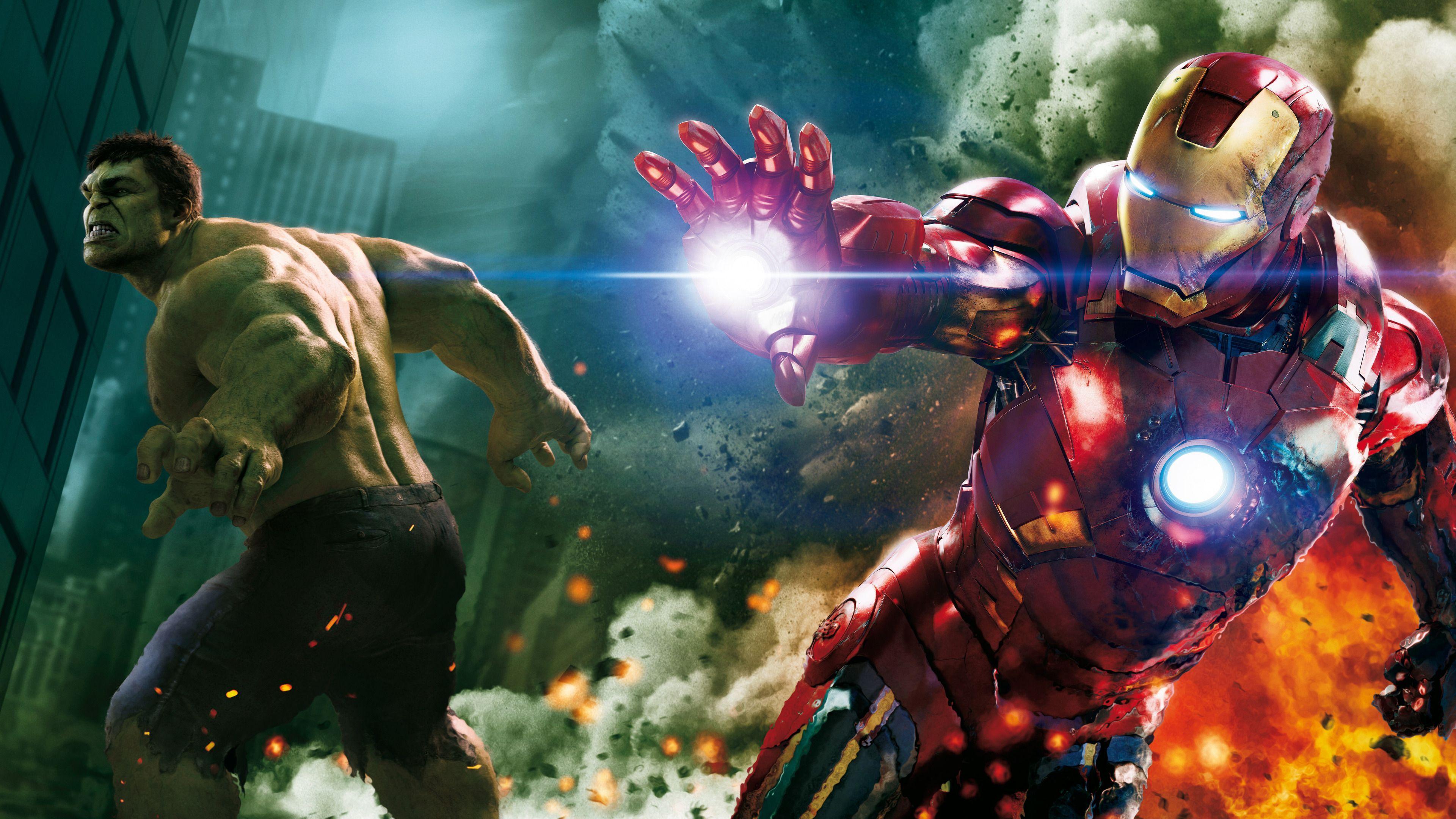 3840x2160 Iron Man Hulk 5k 8k. Avengers wallpaper, Hulk avengers, Iron man wallpaper