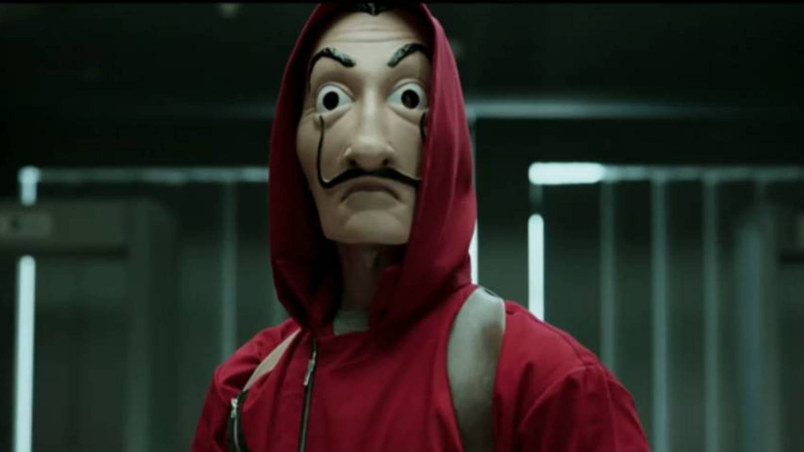 1600x900 La Casa De Papel Mask Wallpaper