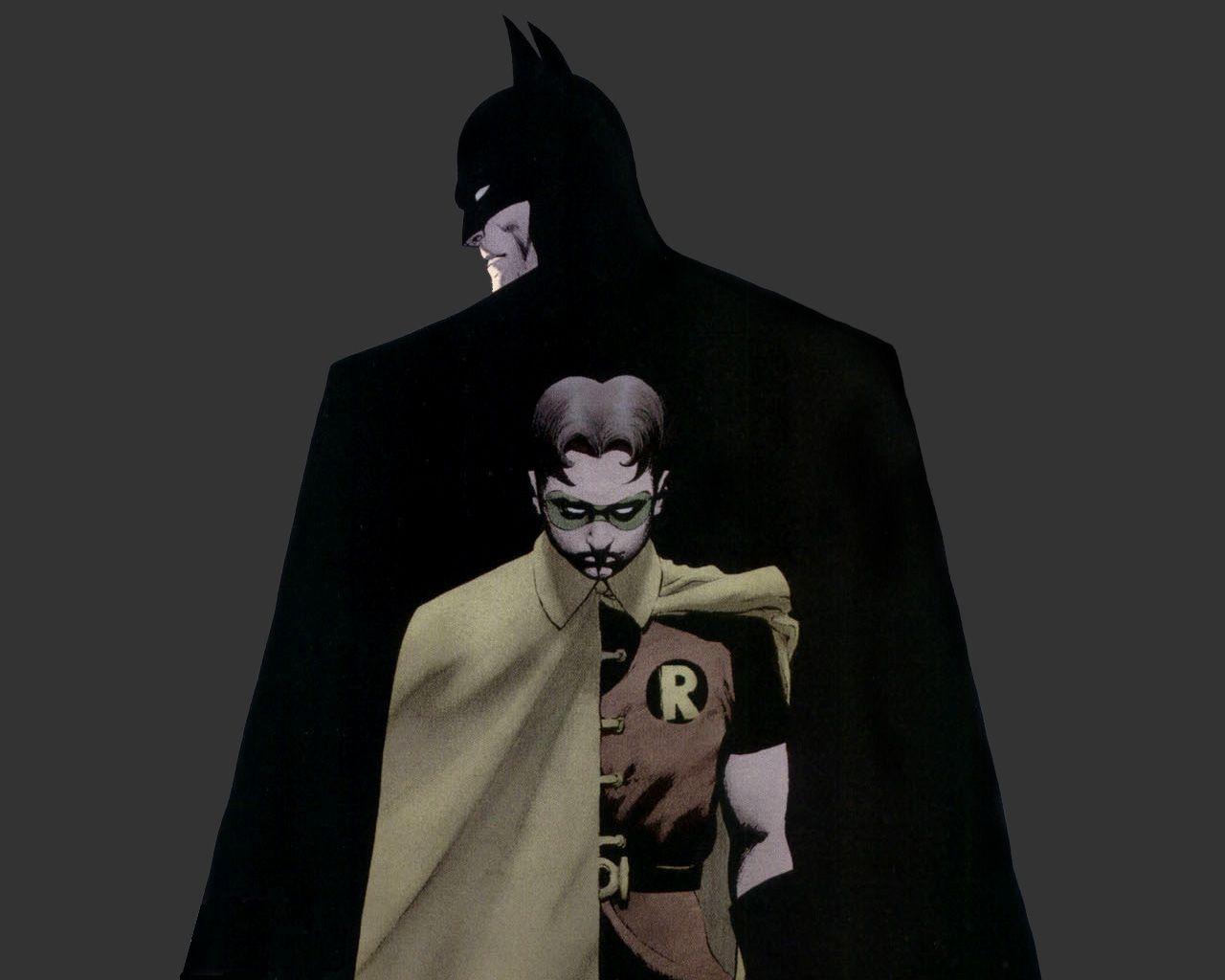 1280x1024 Batman And Robin Wallpaper