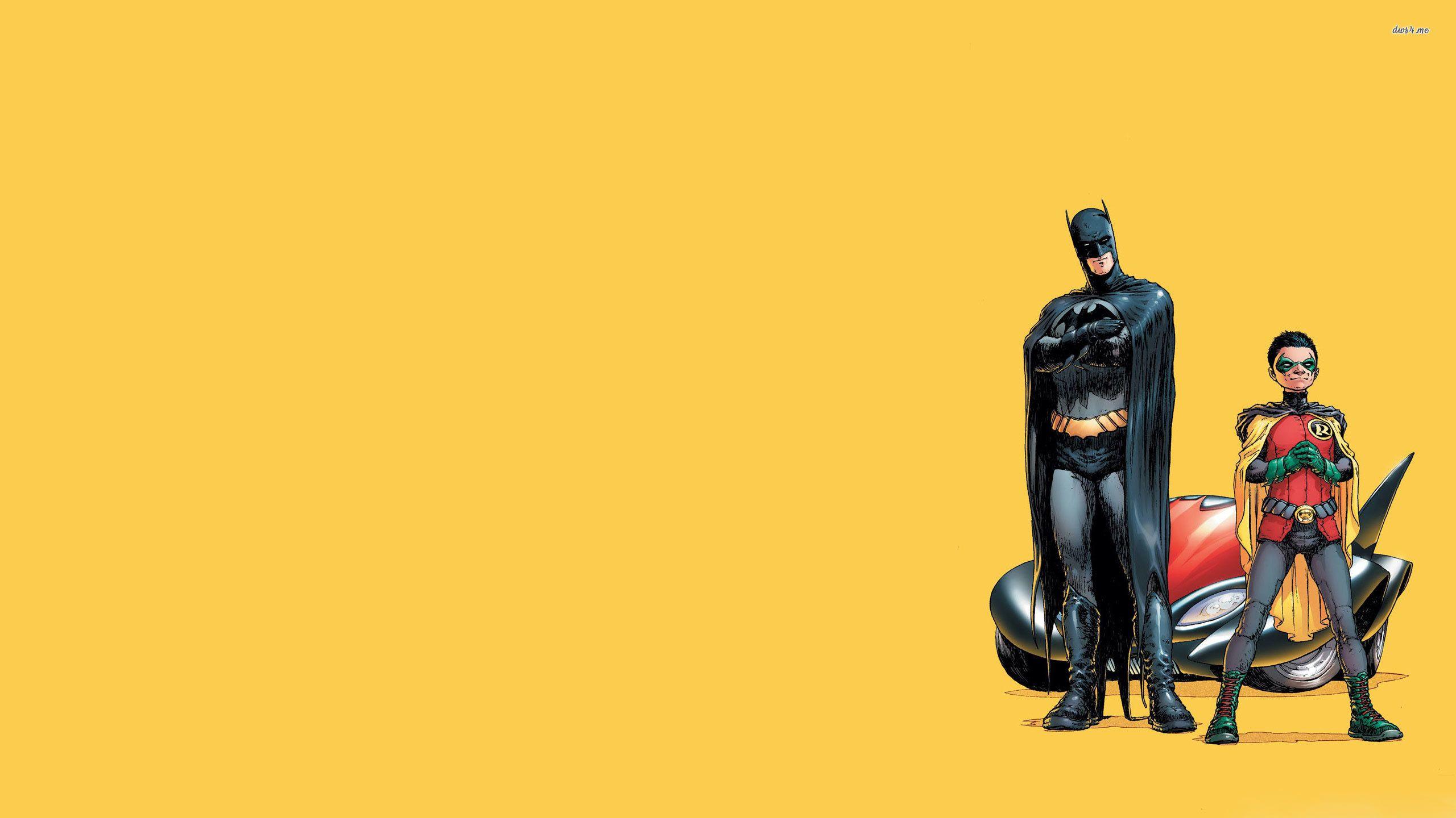 2560x1440 Batman & Robin wallpaper wallpaper